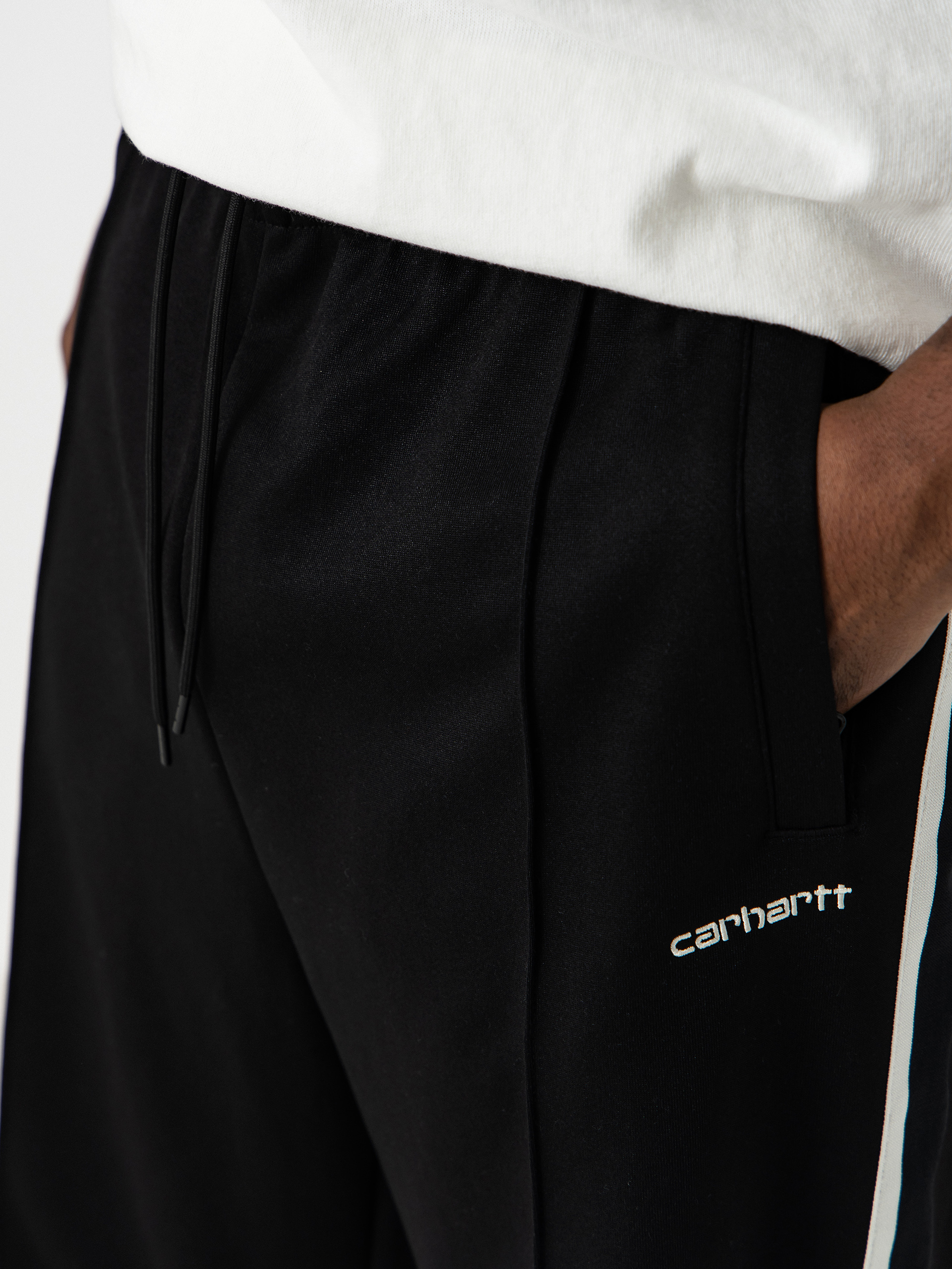 Carhartt WIP Bolar Kisnadrág (black/wax)
