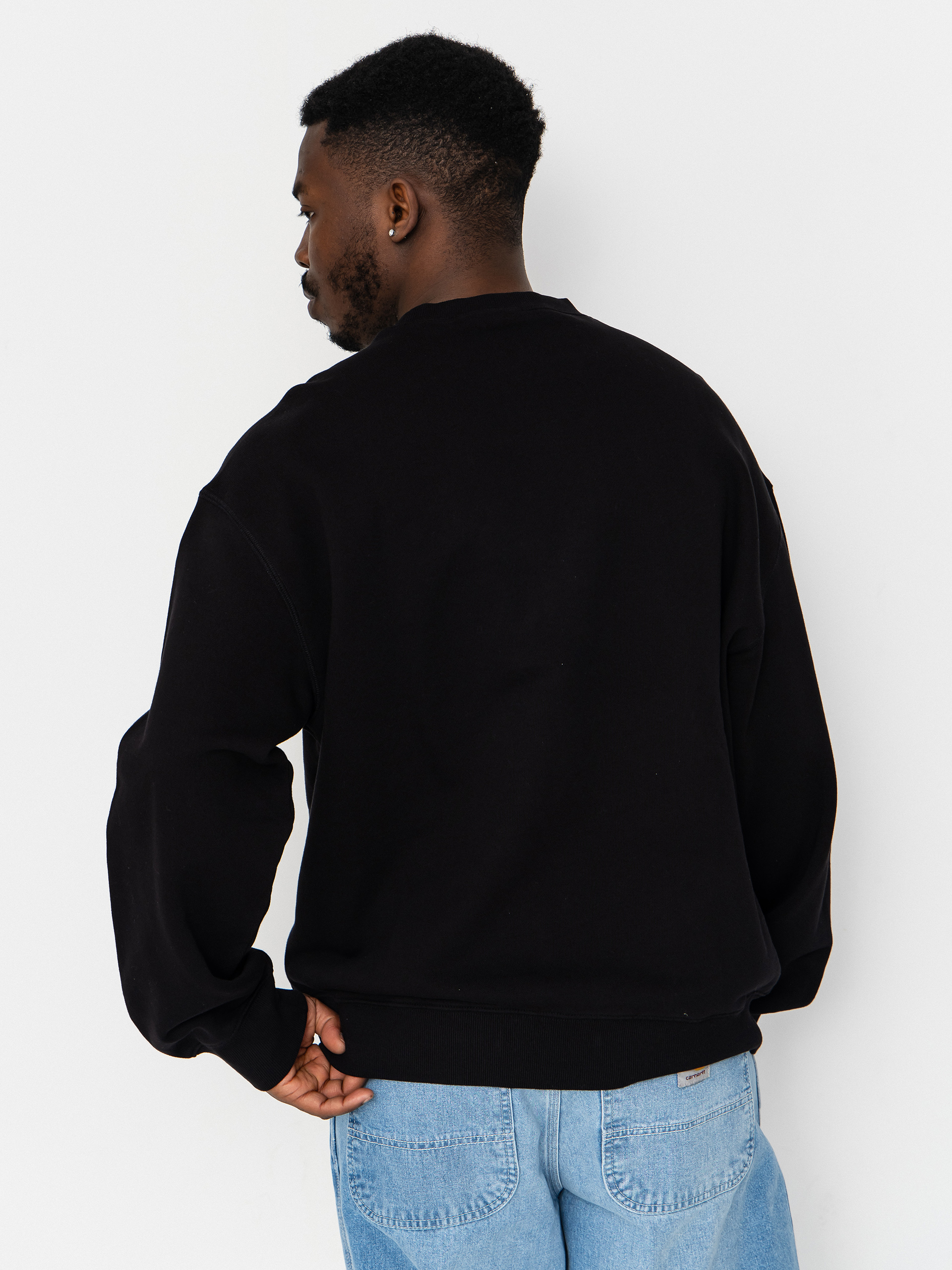 Carhartt WIP WIP Label Pulóver (black)