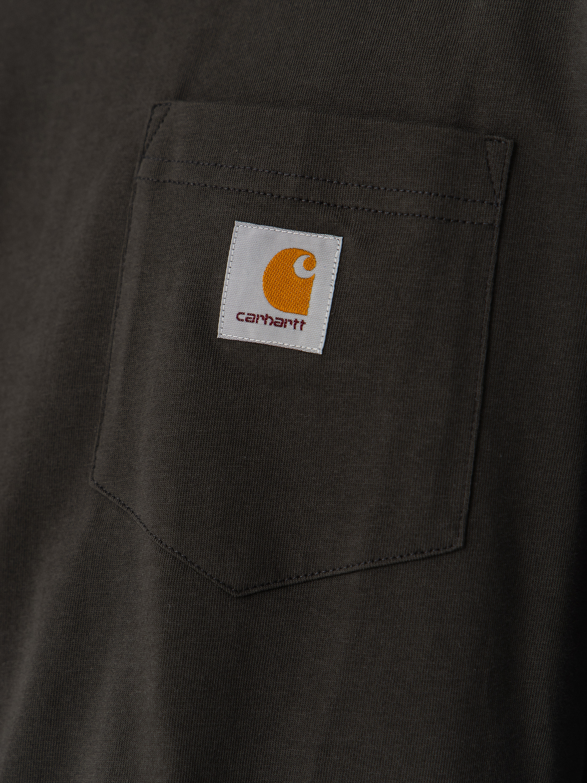 Hosszú ujjú felső Carhartt WIP Pocket (oxide green)
