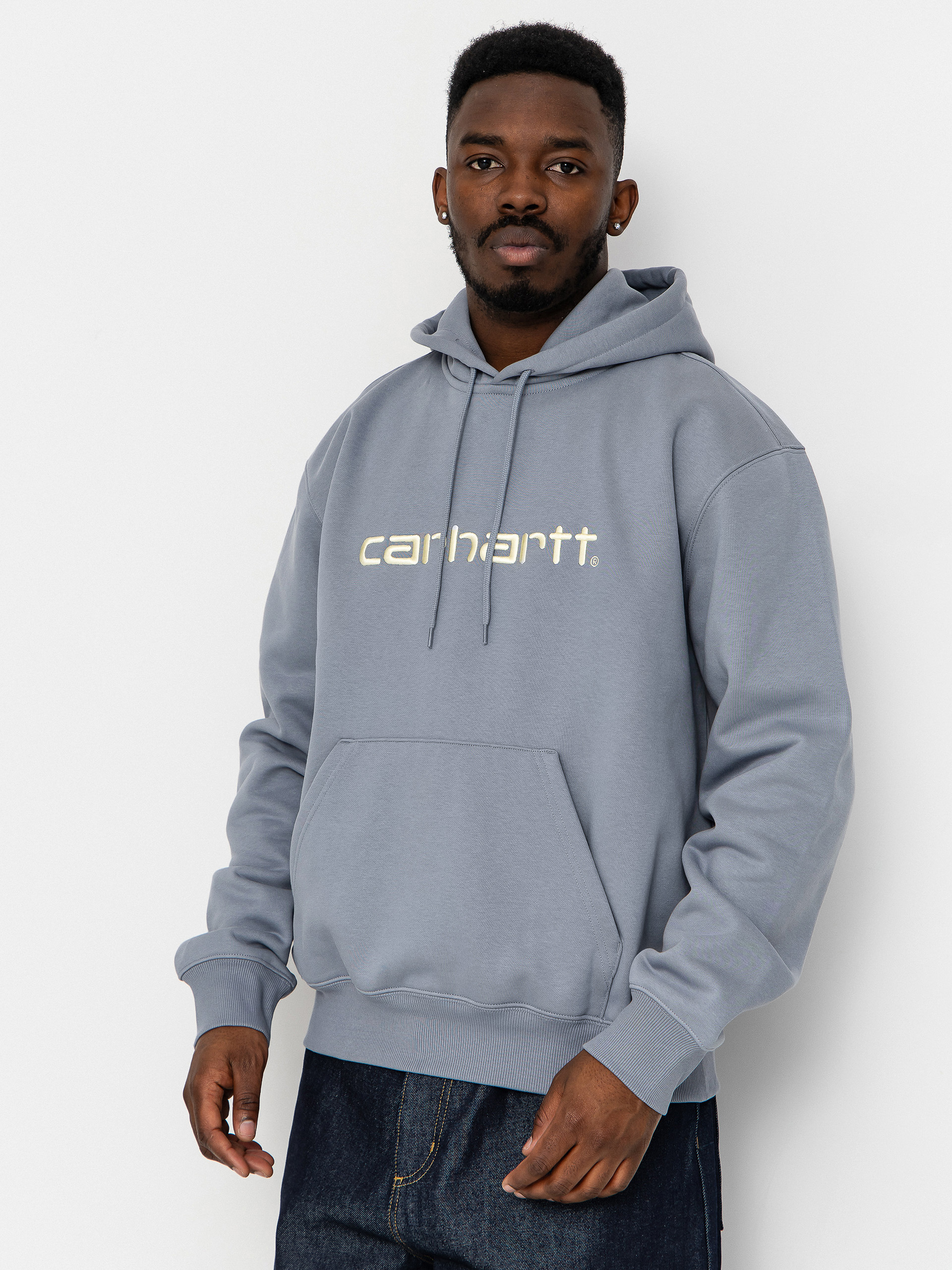 Kapucnis pulu00f3ver Carhartt WIP Carhartt HD (mirror/cinnerus)