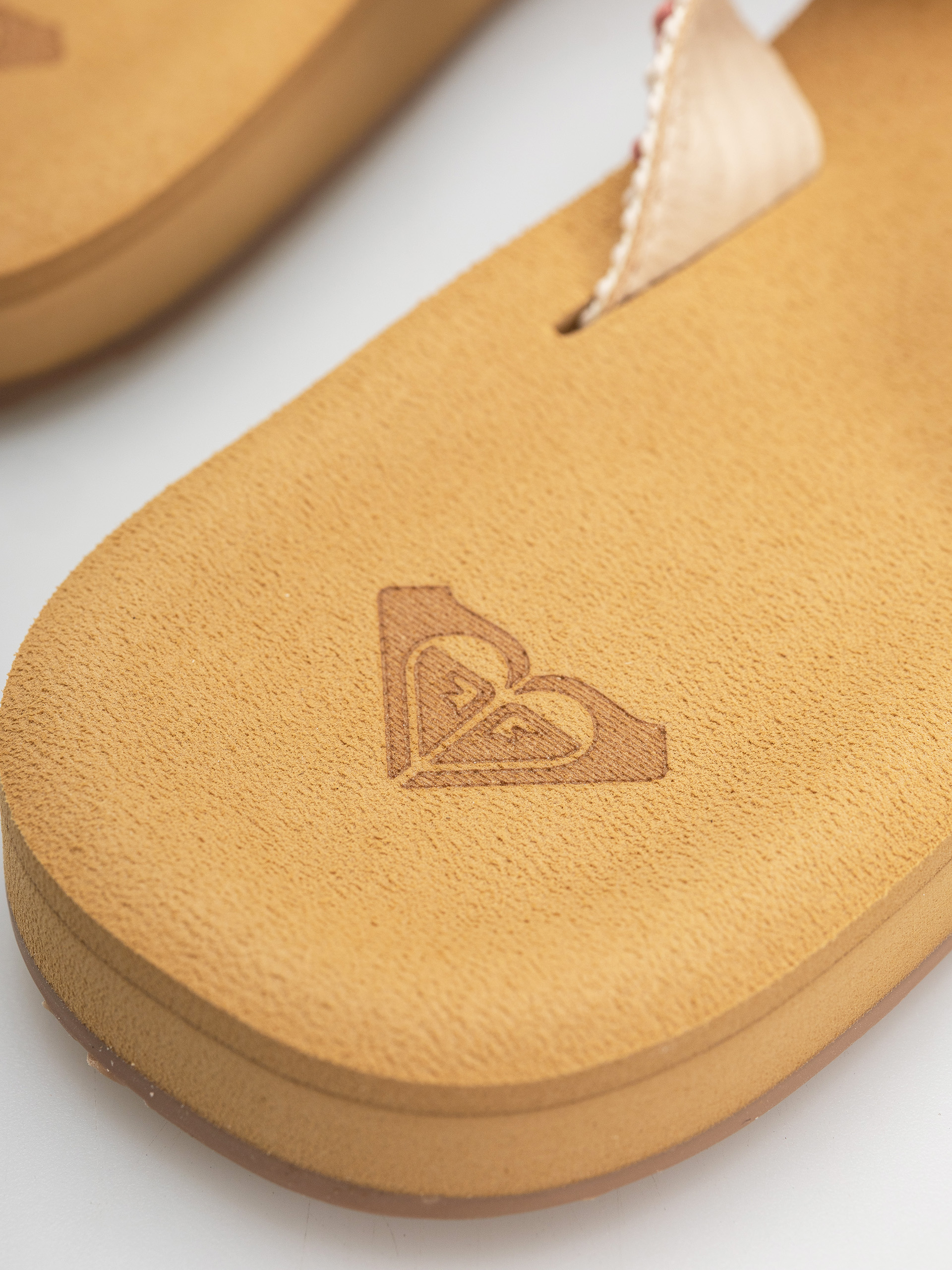 Flip-flop papucsok Roxy Porto Rope Wmn (natural/crazy pink)