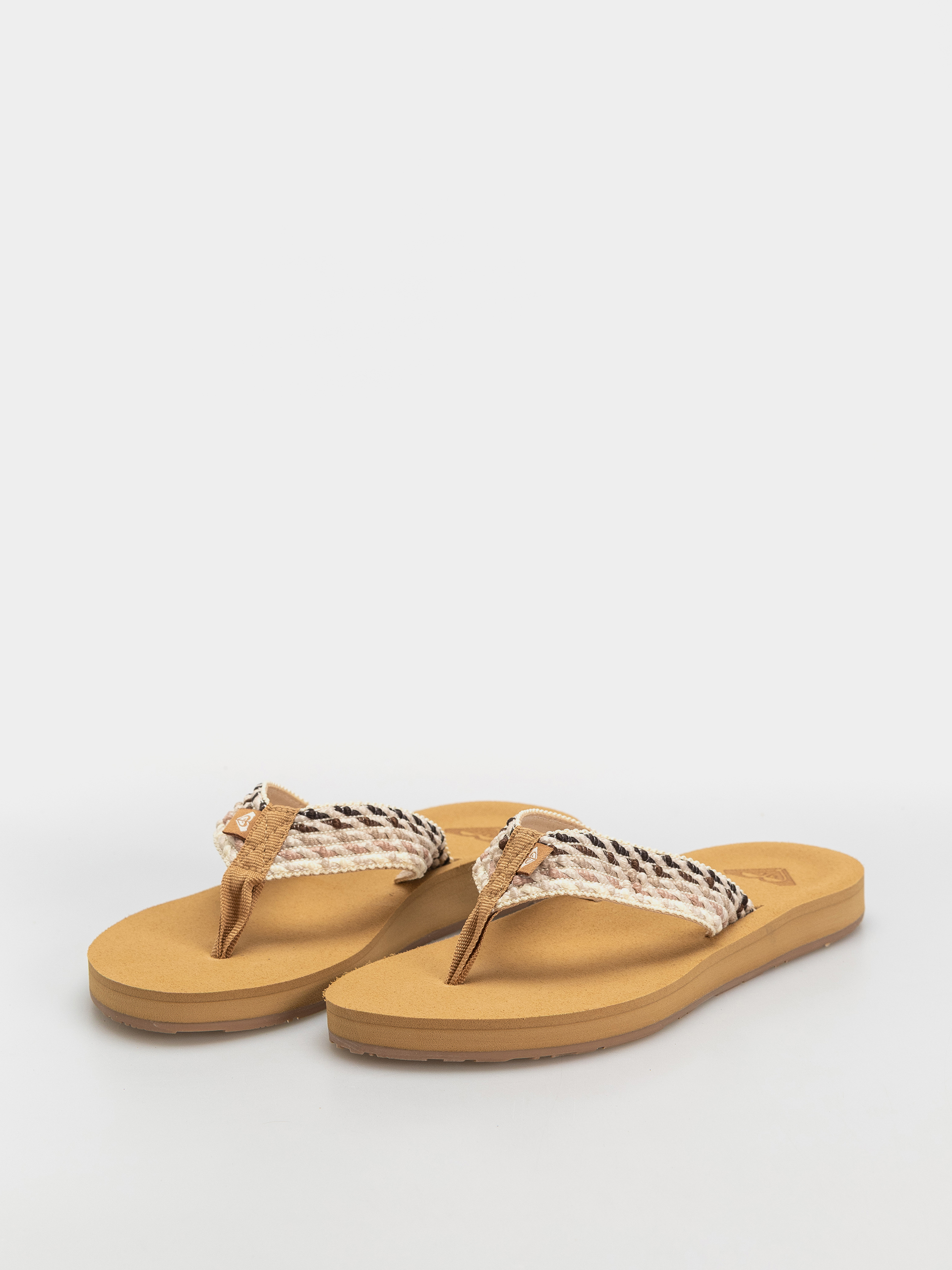 Flip-flop papucsok Roxy Porto Rope Wmn (light brown/brown)