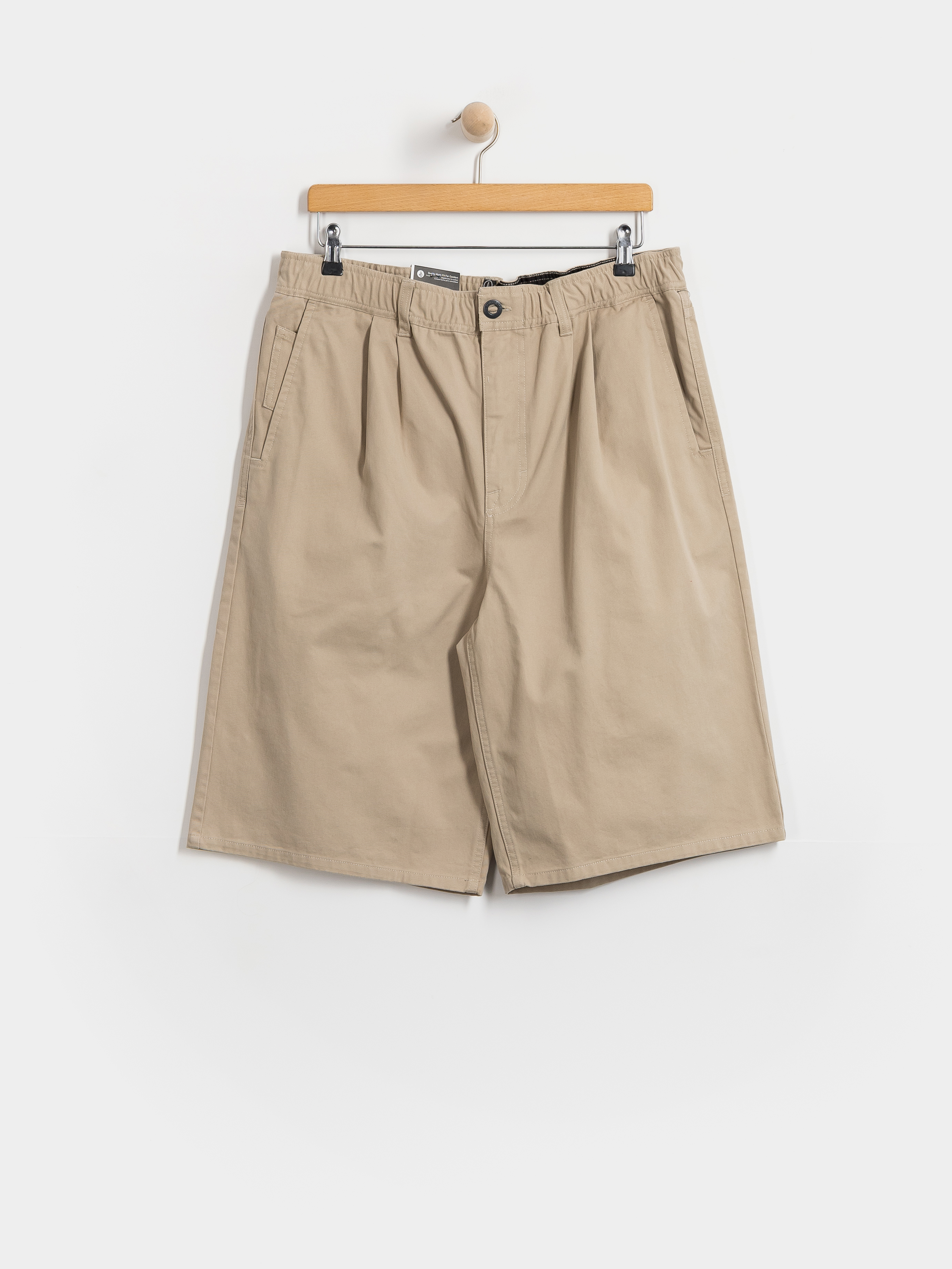 Volcom Chillow Pleat Ew Chino Sht 24 Rövidnadrág (light khaki)
