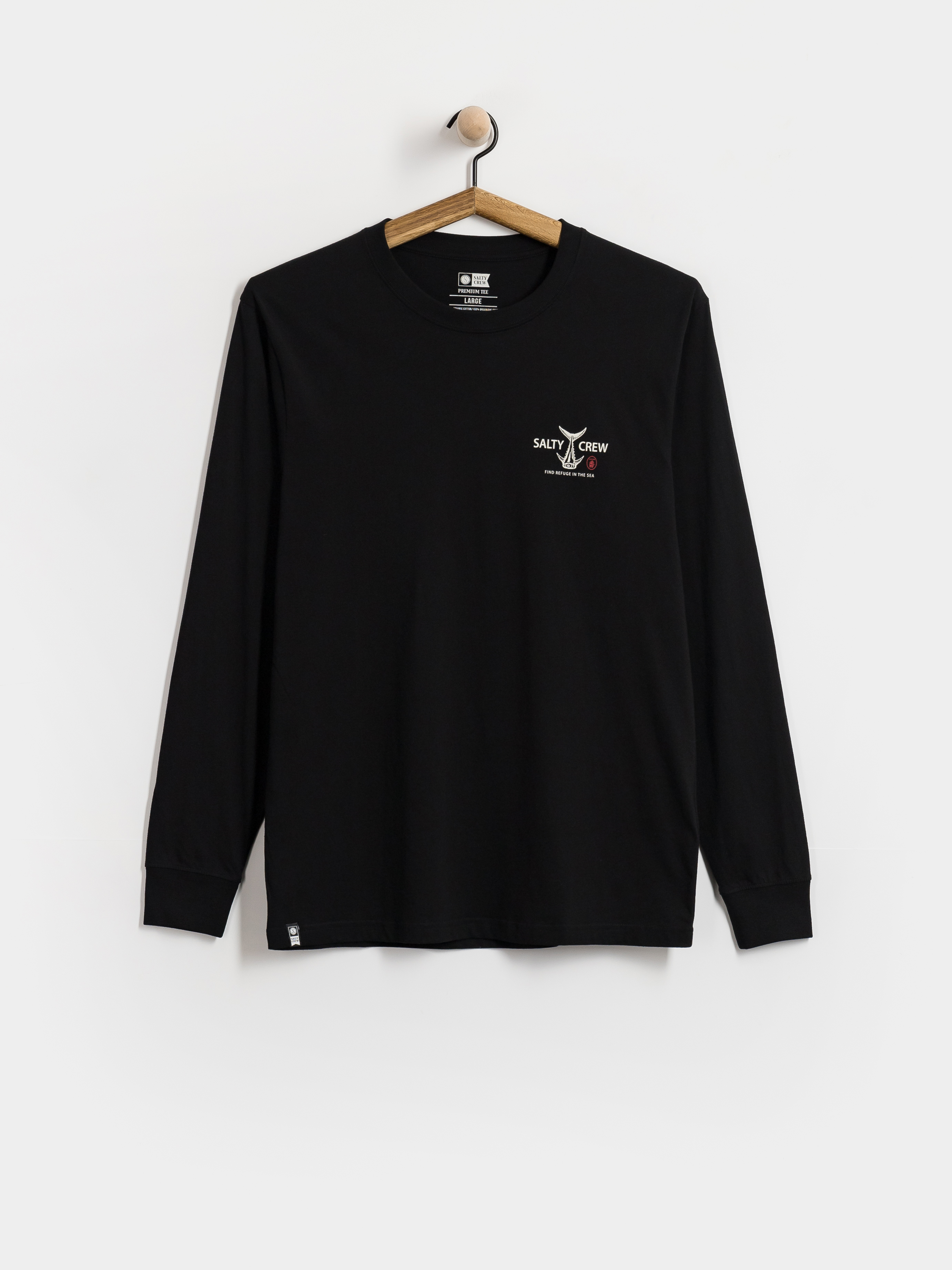 Hosszú ujjú felső Salty Crew Ichiban (black)