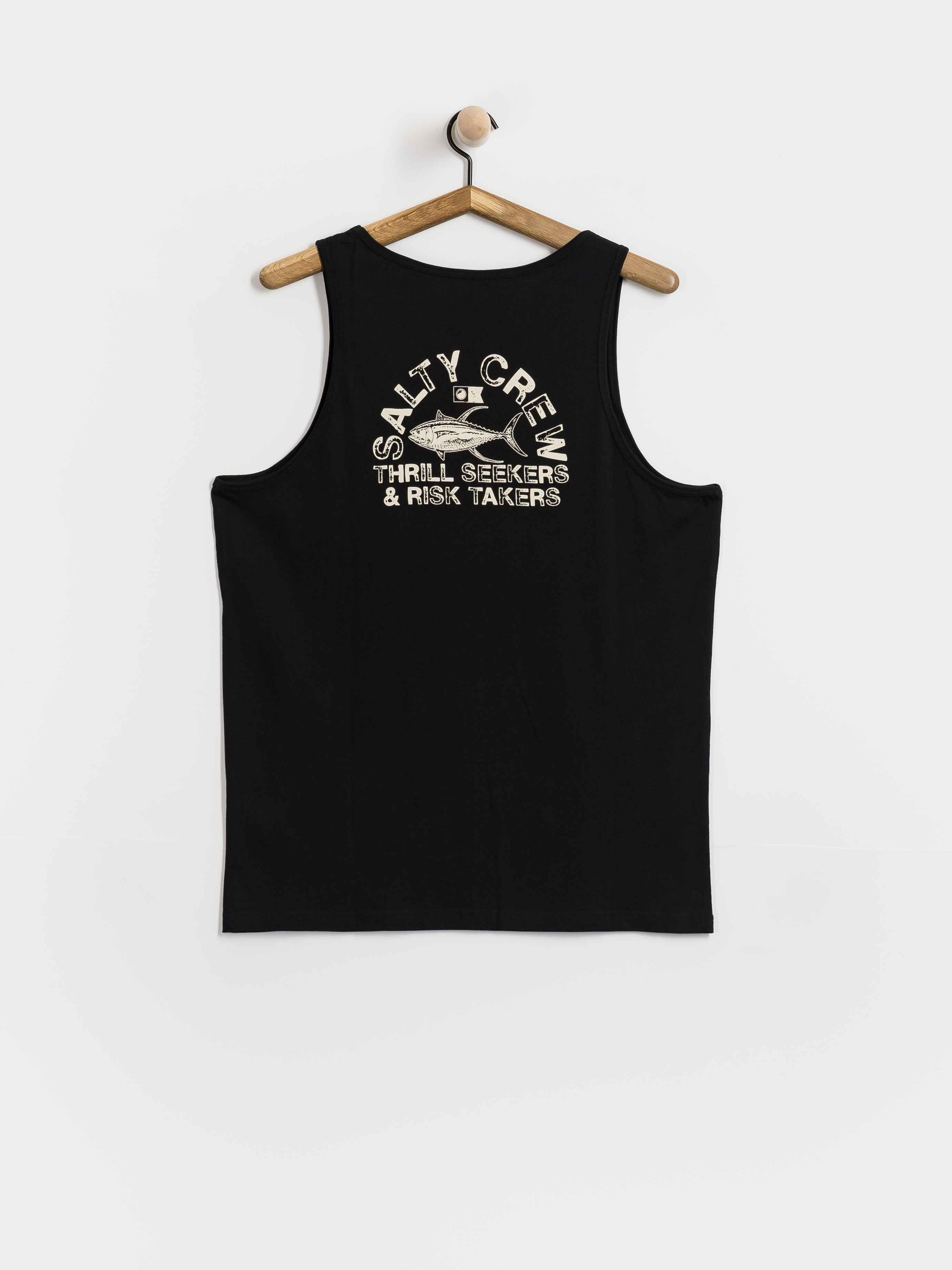 Póló Salty Crew Stamped (black)