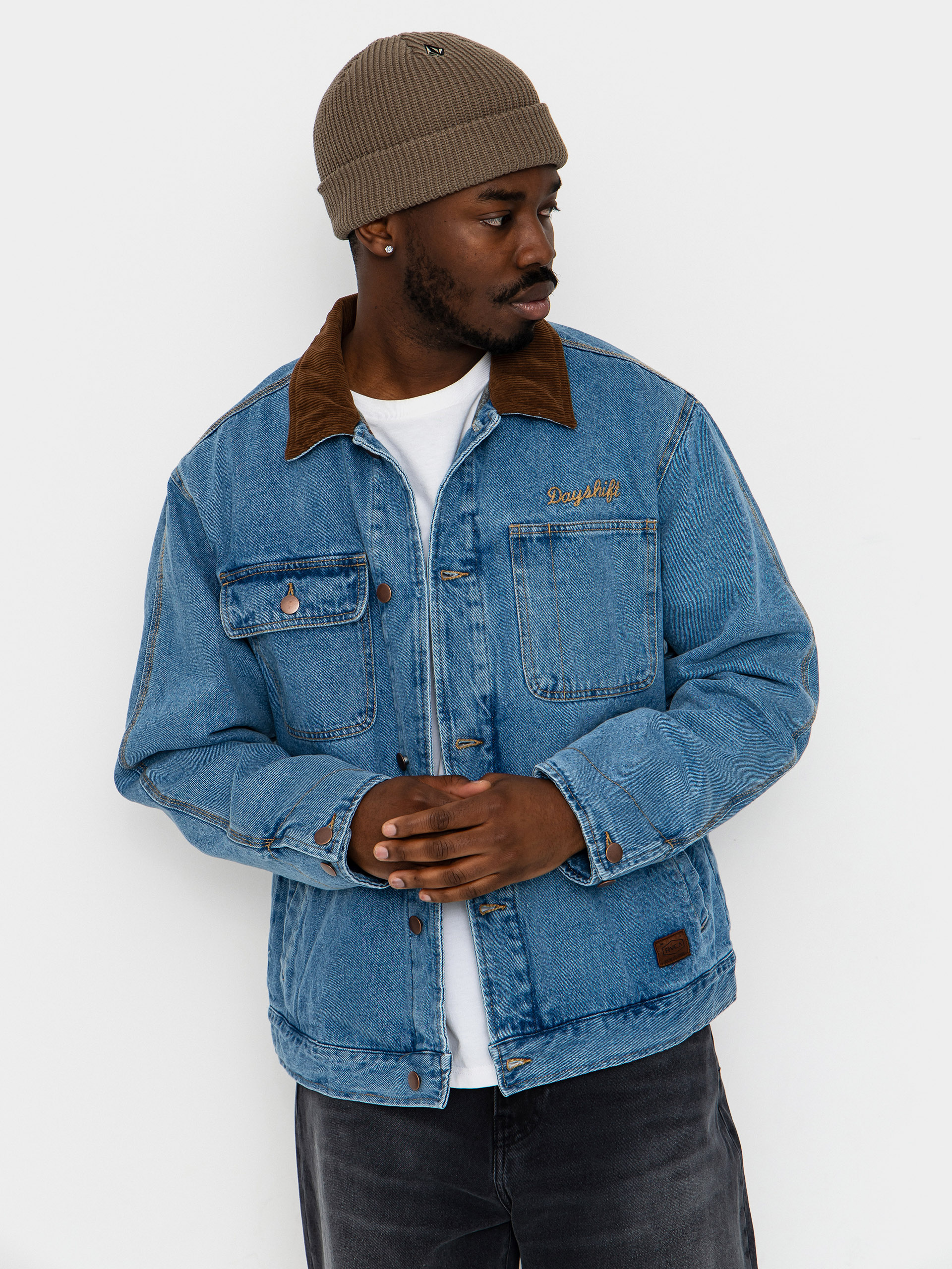 RVCA Post Dayshift Dzseki (blue collar)