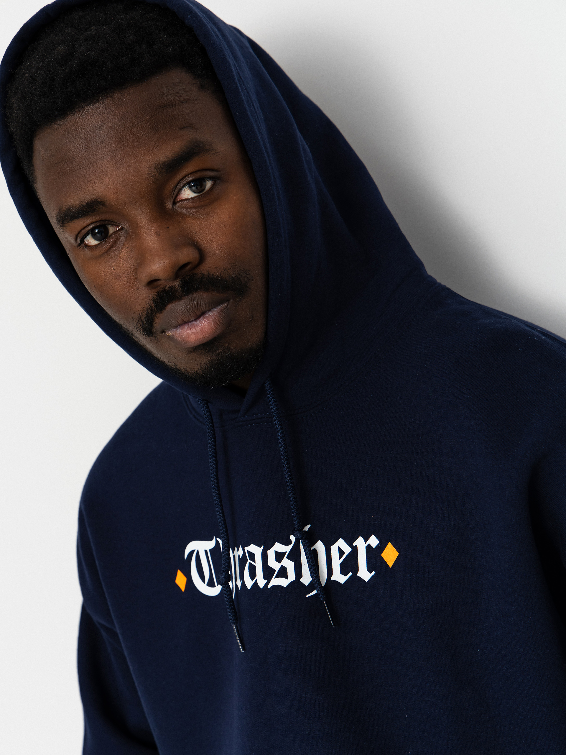 Thrasher x Spitfire The End Oath HD Kapucnis pulóver (navy)