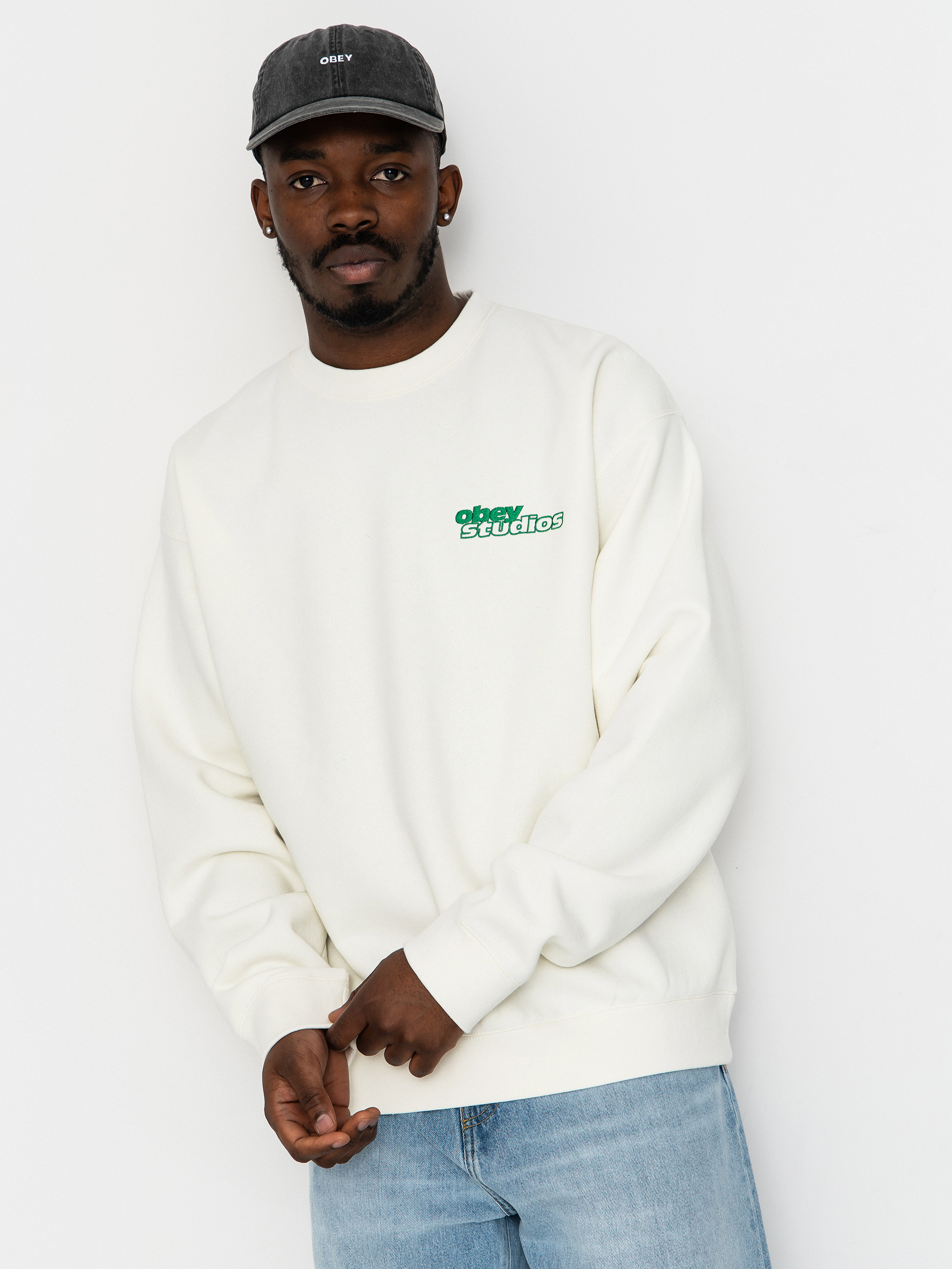 OBEY Tonic Pulóver (off white)