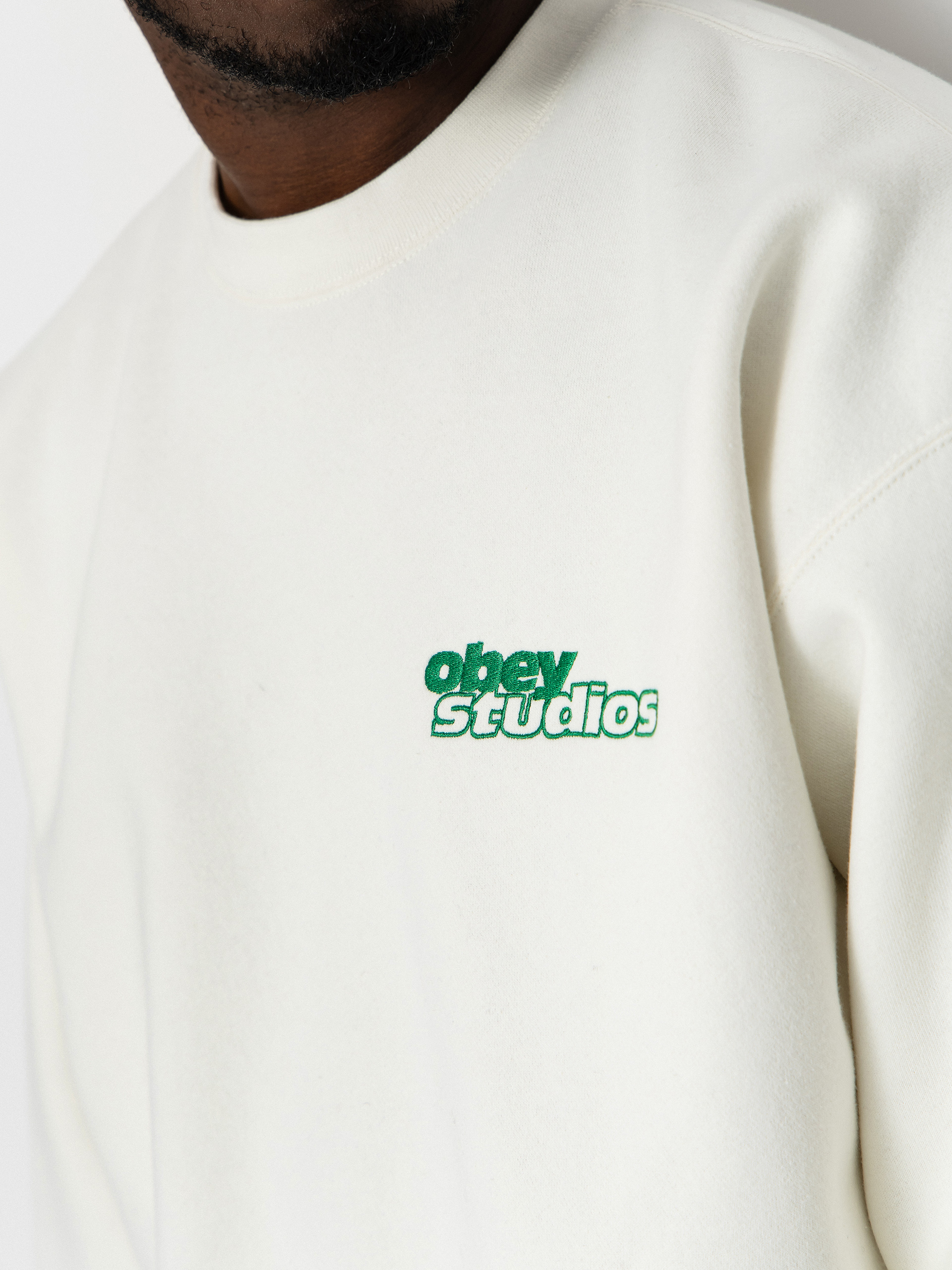 OBEY Tonic Pulóver (off white)