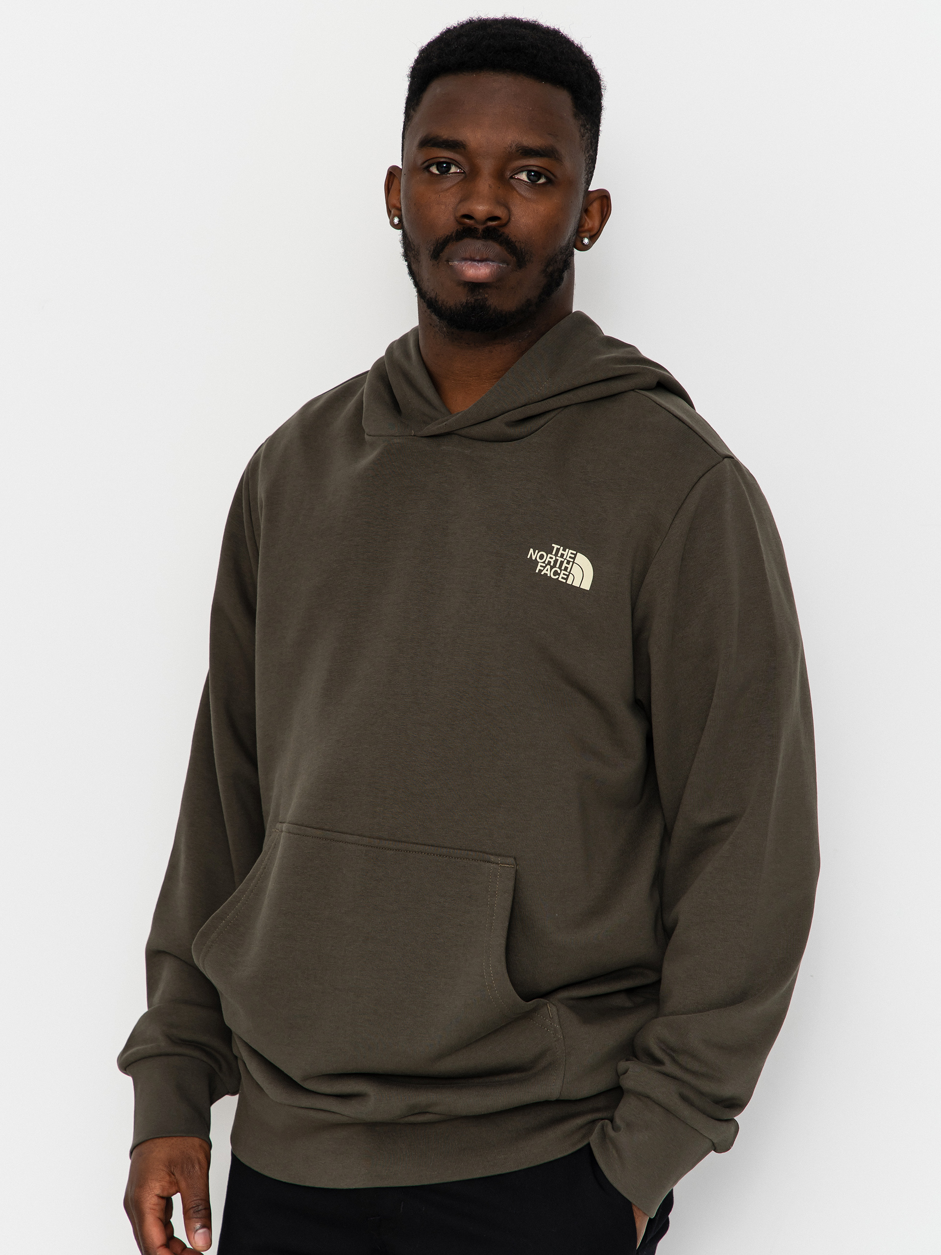 The North Face Monte HD Kapucnis pulóver (new taupe green)