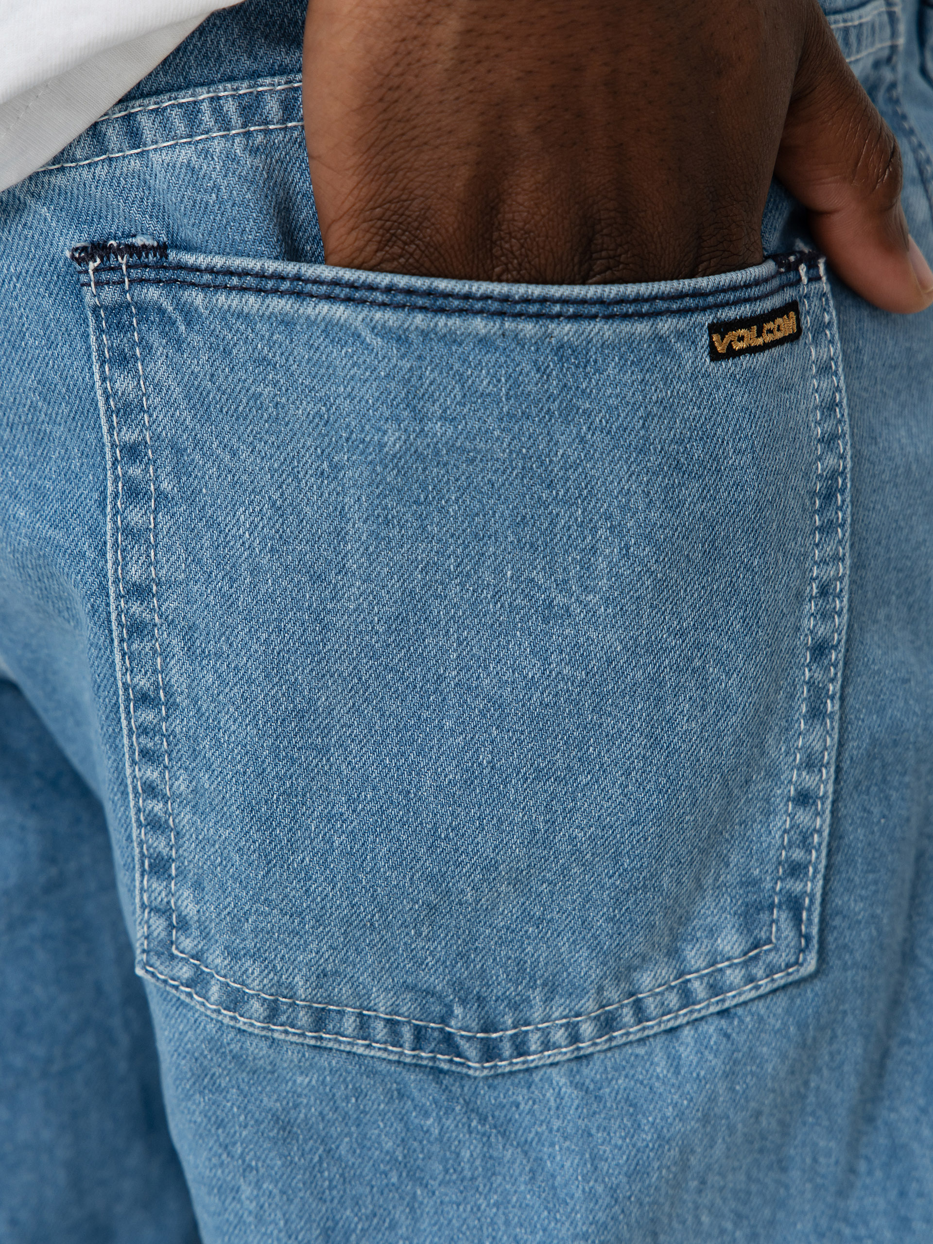 Kisnadrág Volcom Fivedown (camper blue)