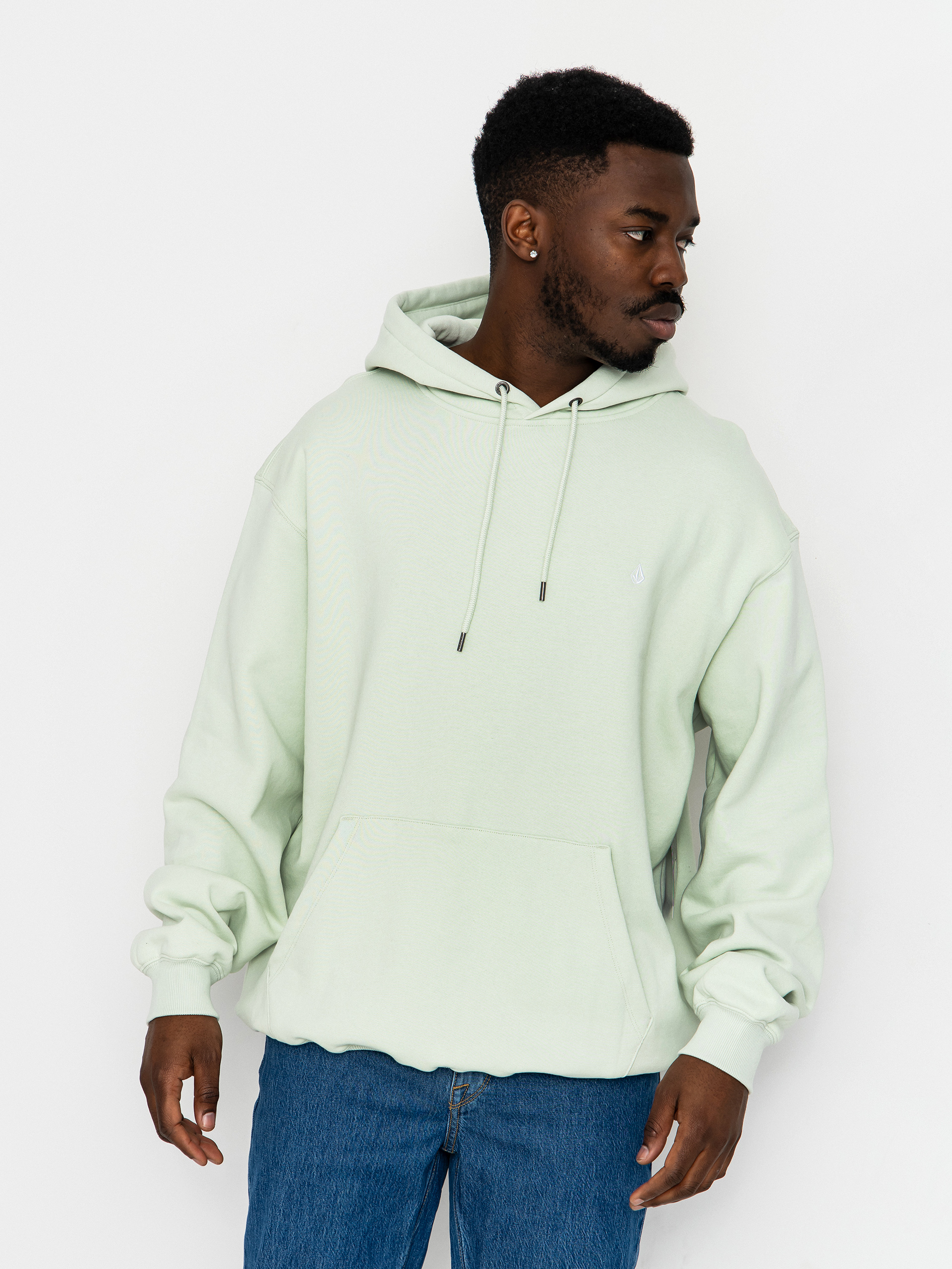Volcom Single Stone HD Kapucnis pulóver (pale aqua)