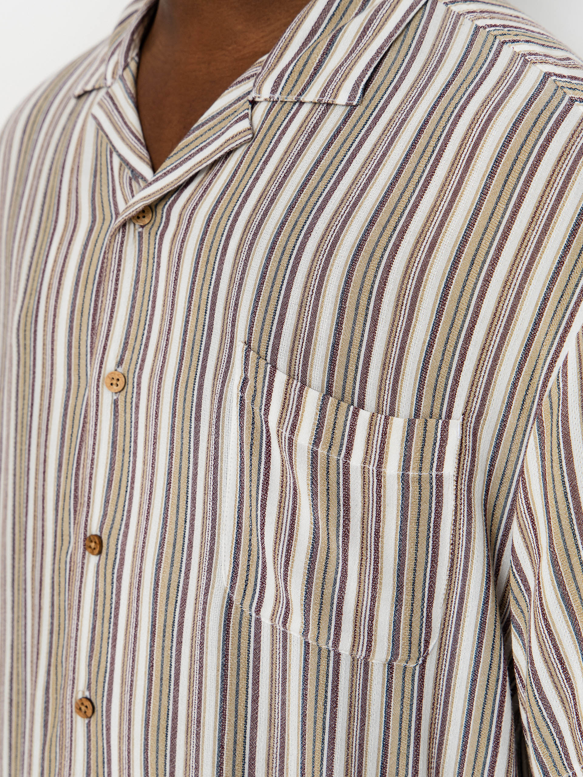Brixton Bunker Twisted Stripe Ing (robust red)