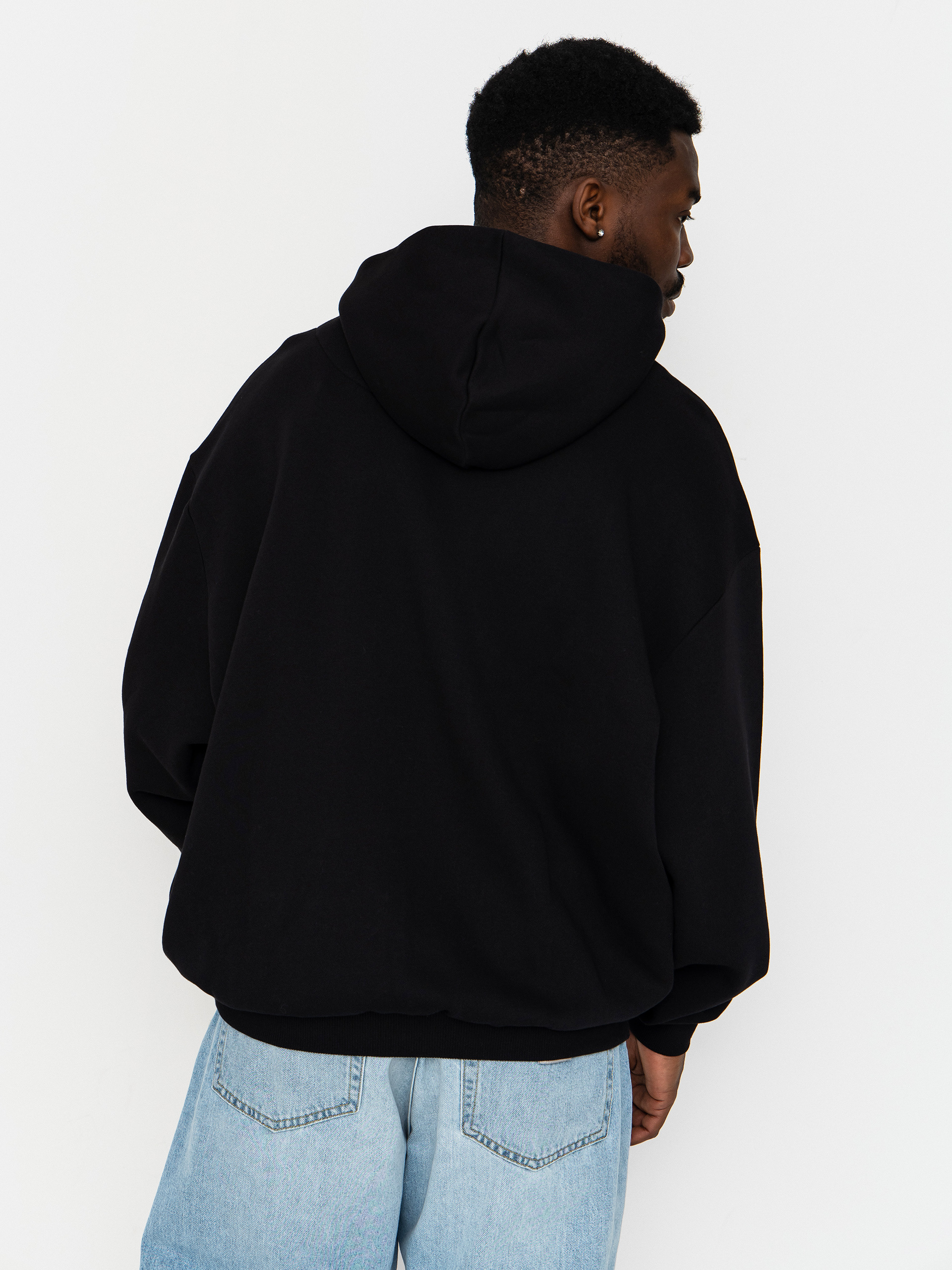 Karl Kani Small Signature Essential HD Kapucnis pulóver (black)