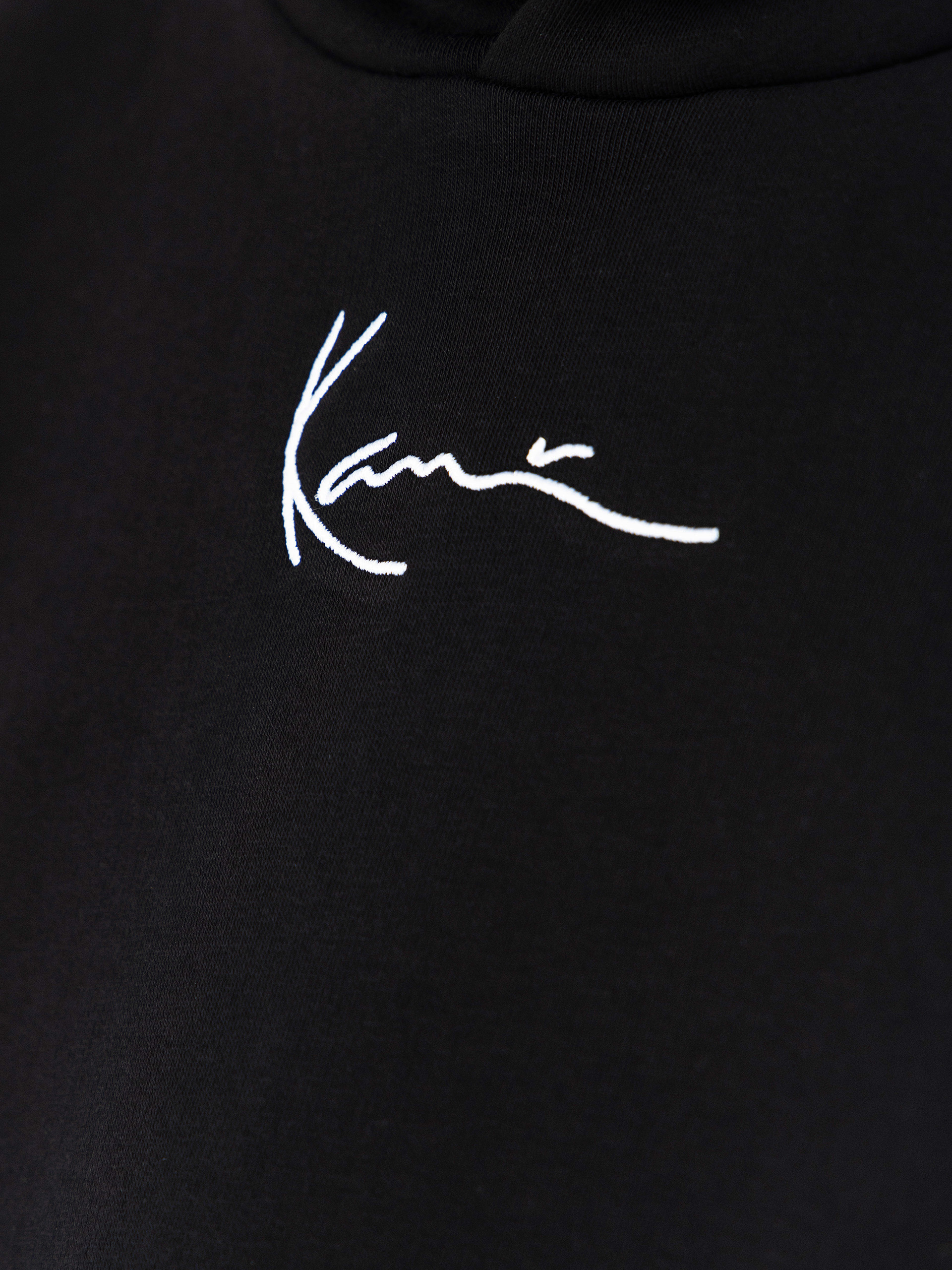 Karl Kani Small Signature Essential HD Kapucnis pulóver (black)