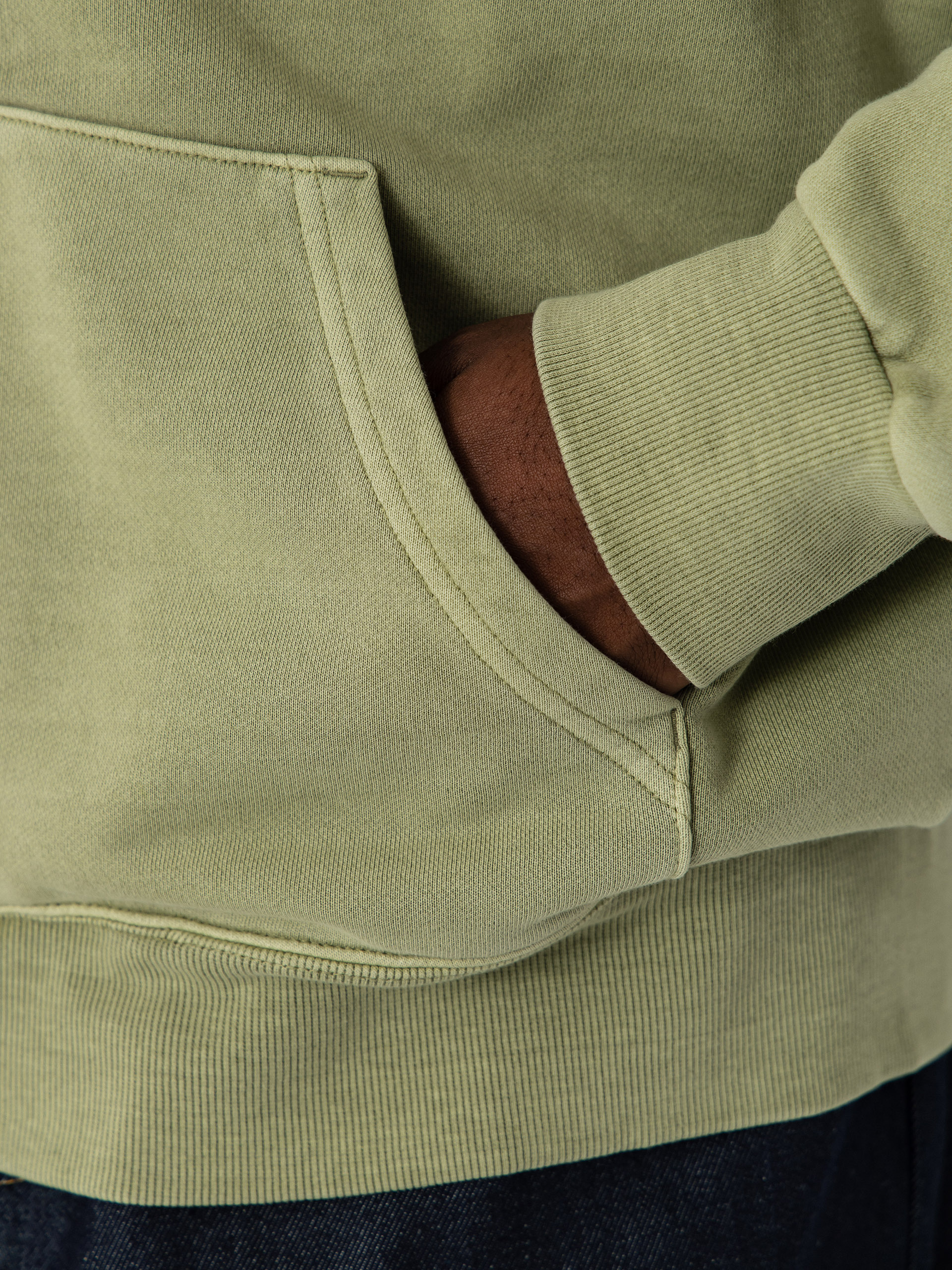 Carhartt WIP Nelson ZHD Kapucnis pulóver (gentle green)