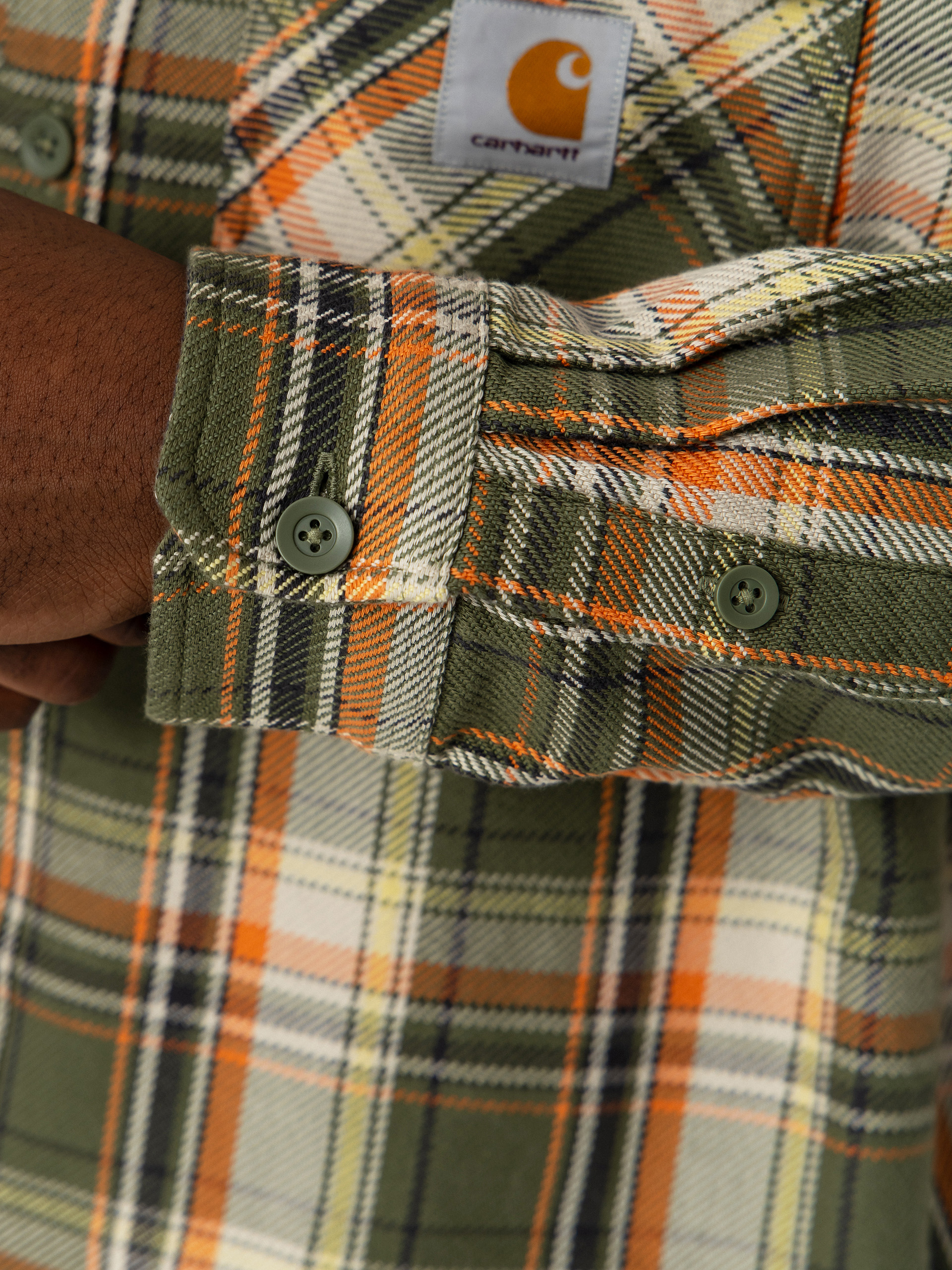 Carhartt WIP Tunick Ing (tunick check/dollar green)