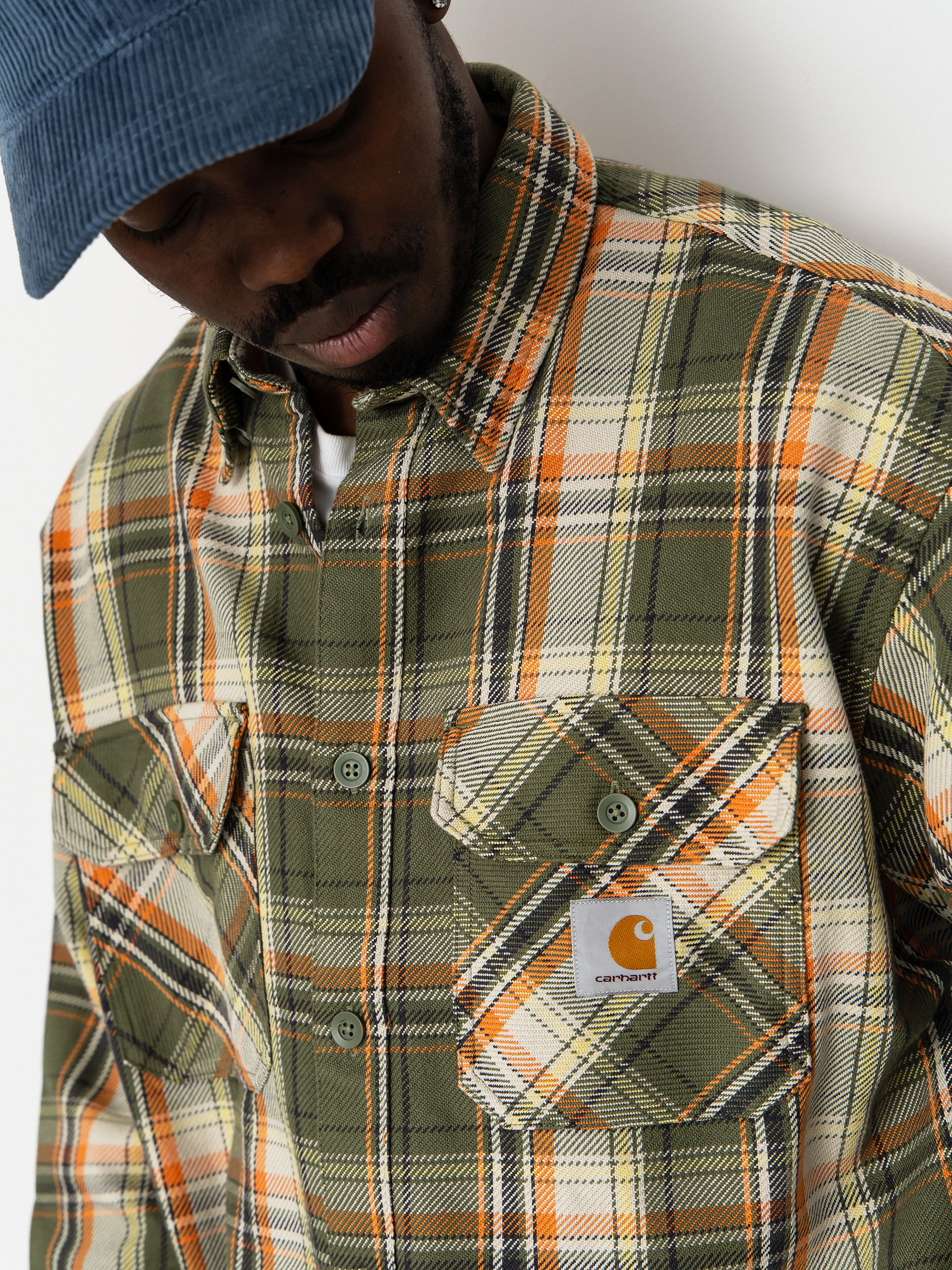 Carhartt WIP Tunick Ing (tunick check/dollar green)