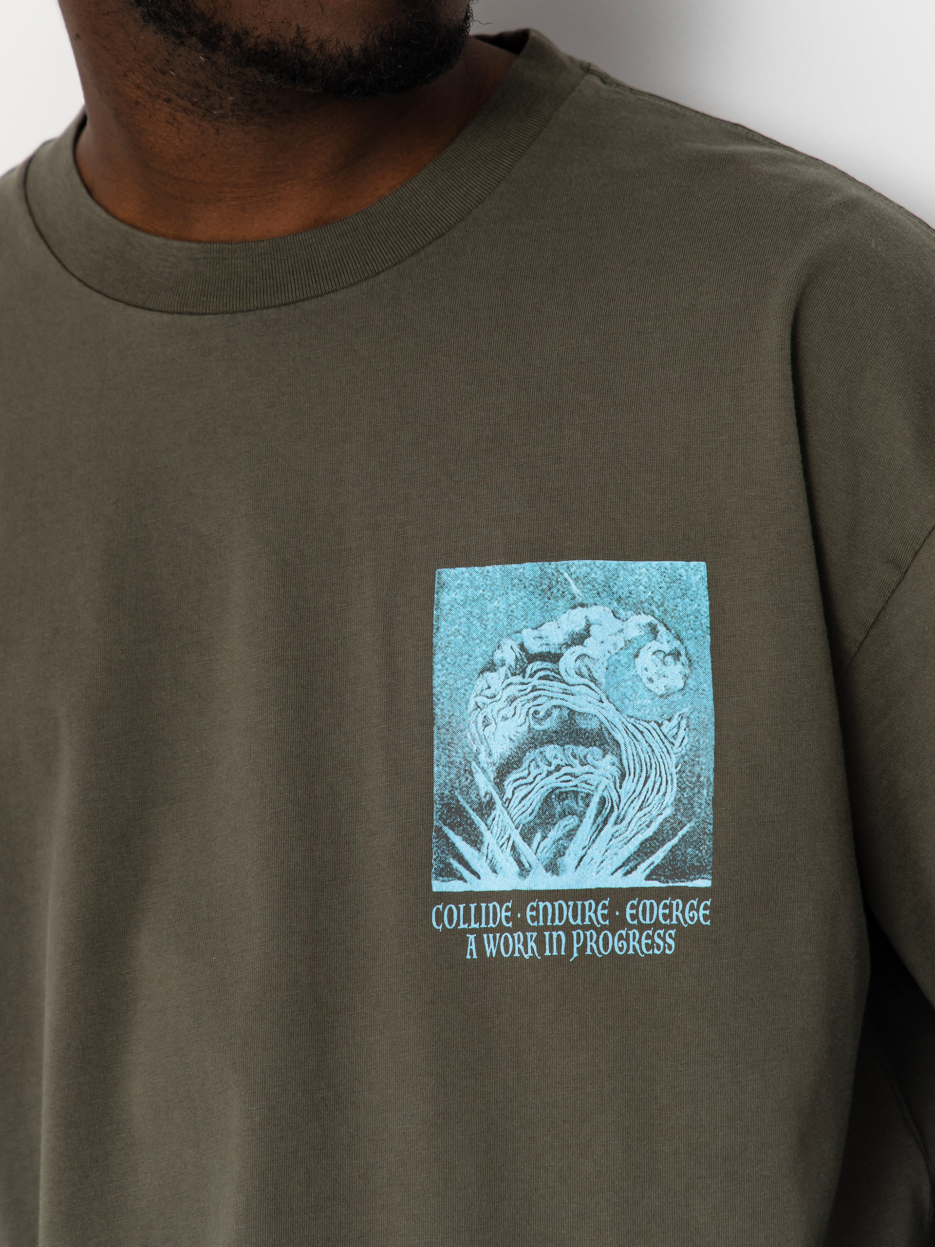 Carhartt WIP Emerge Hosszú ujjú felső (leaf)