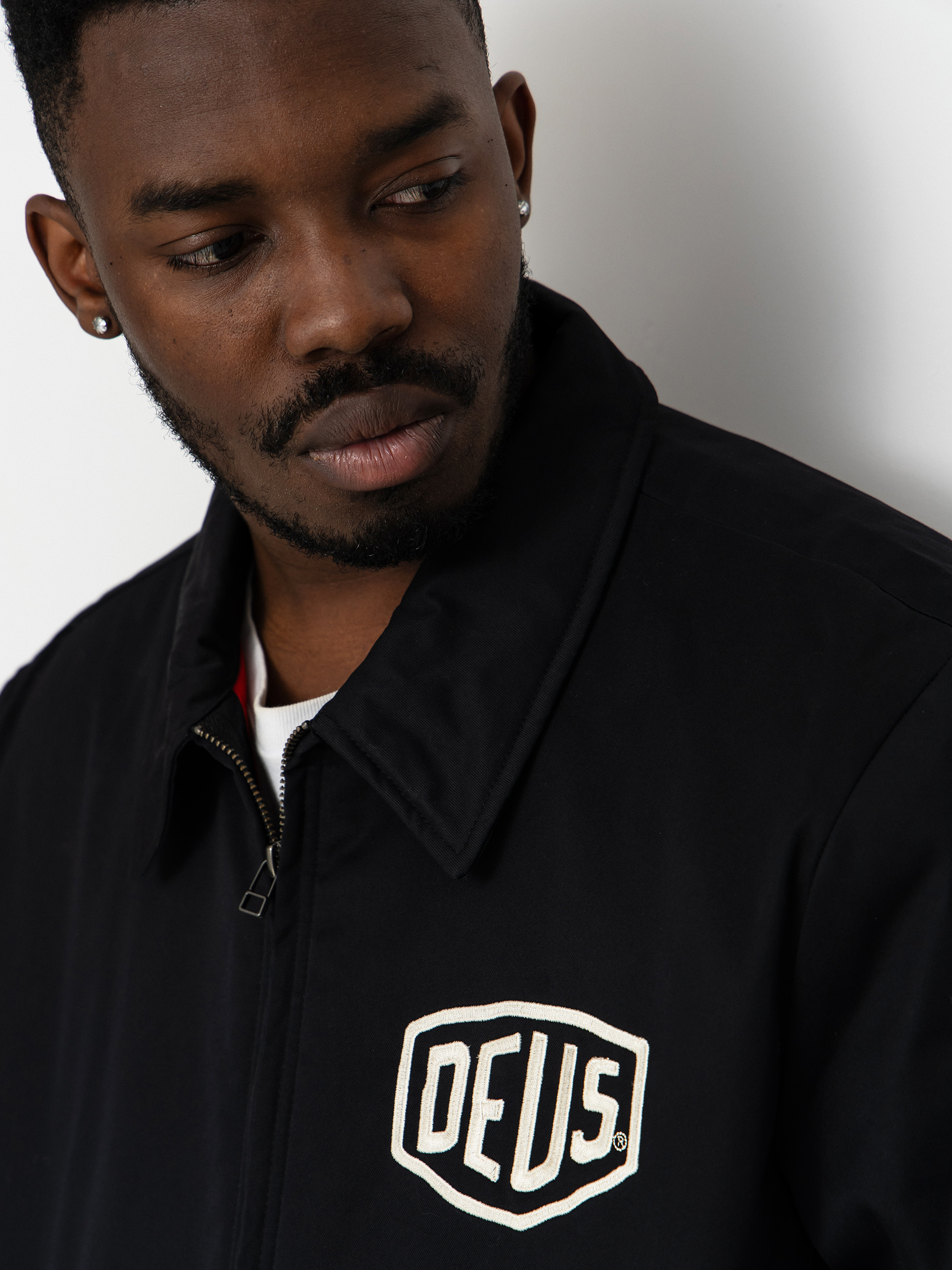 Deus Ex Machina Workwear Jacket 2.0 Dzseki (black)