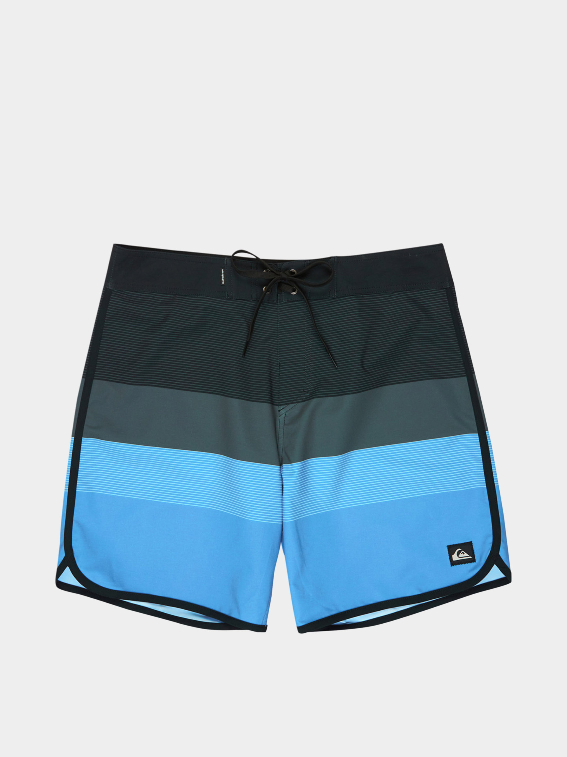 Boardshort Quiksilver Surfsilk Scallop 18 (black tijuana)