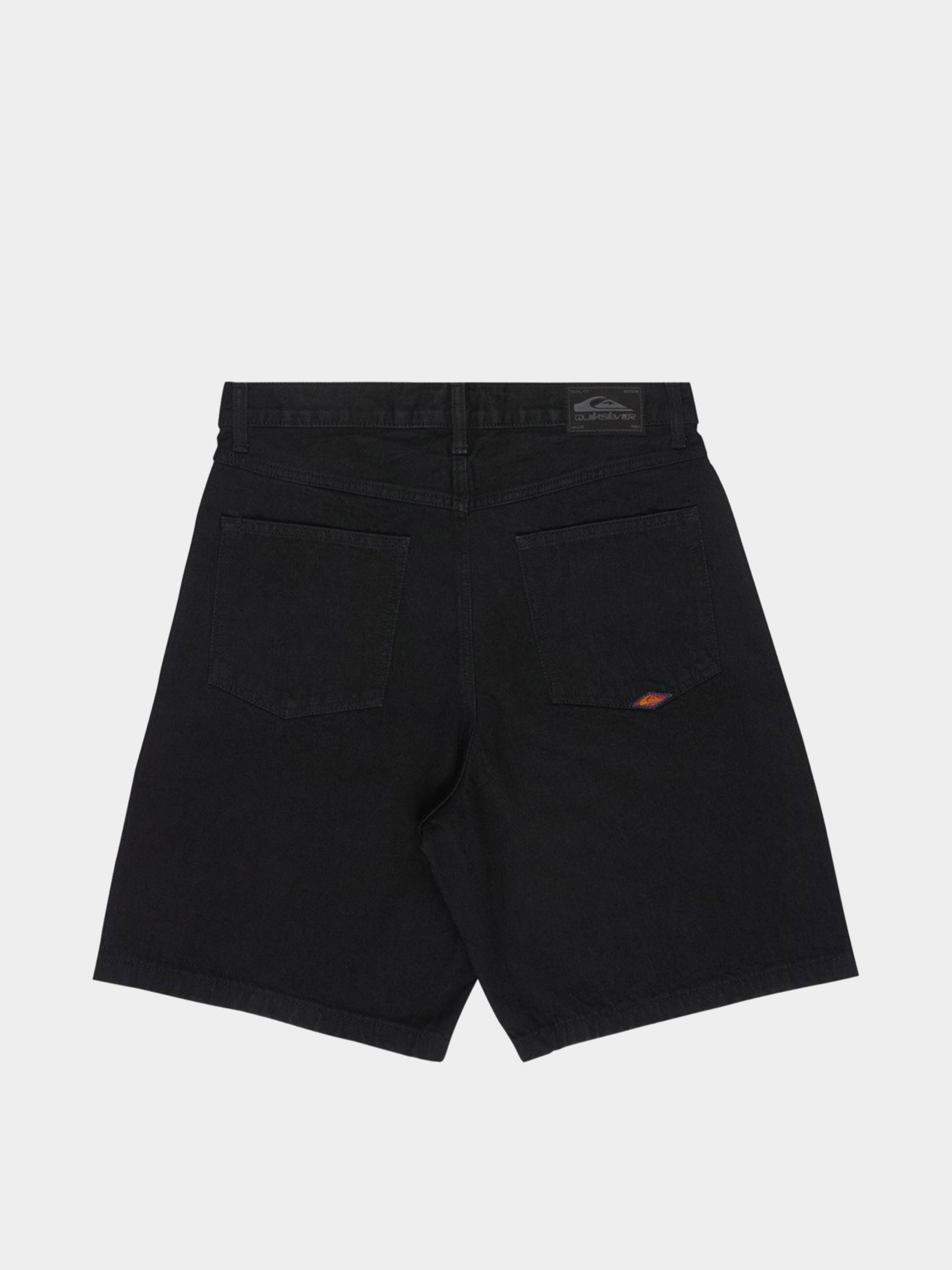 Quiksilver Baggy Denim Rövidnadrág (black)