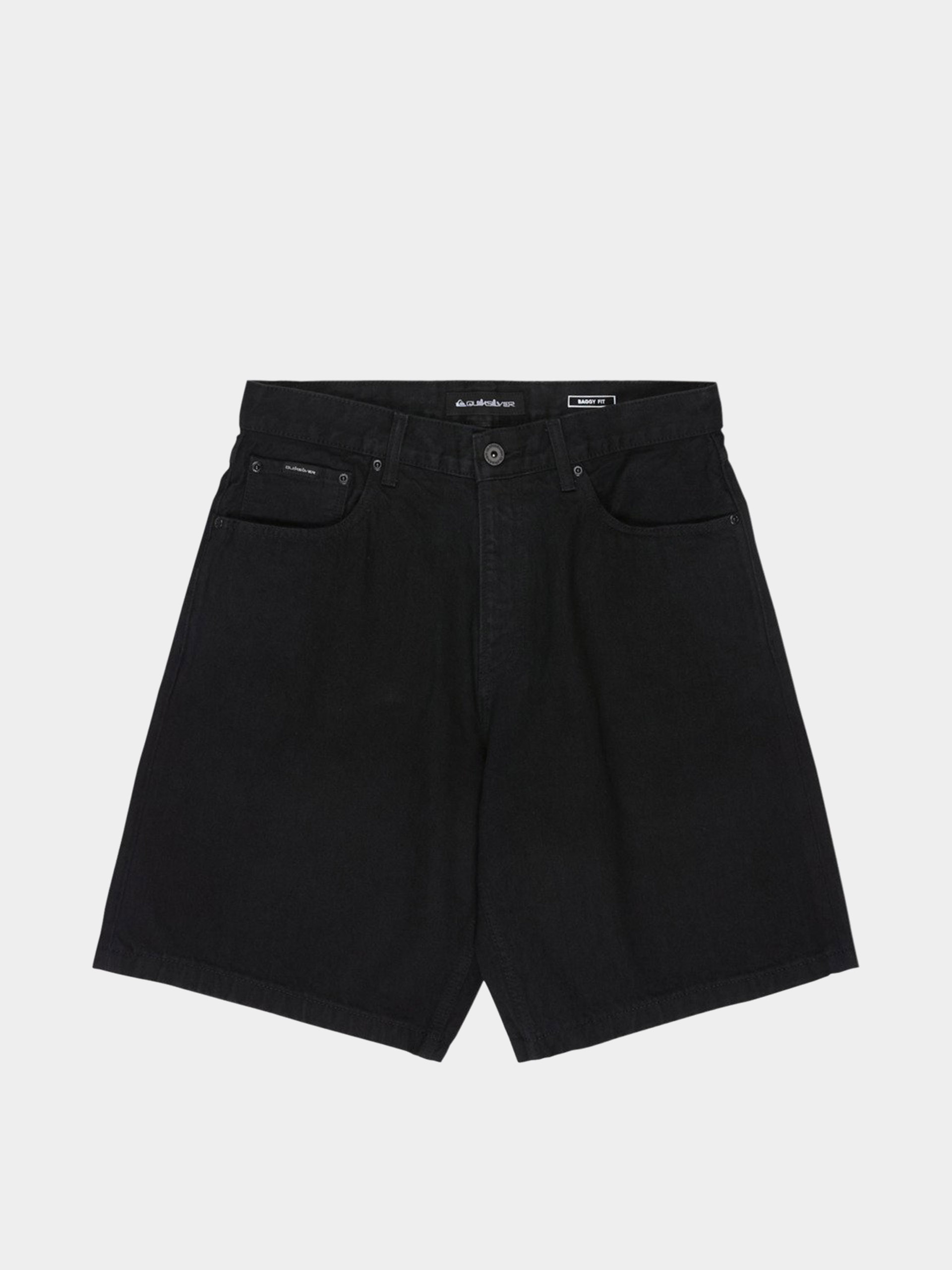 Quiksilver Baggy Denim Rövidnadrág (black)