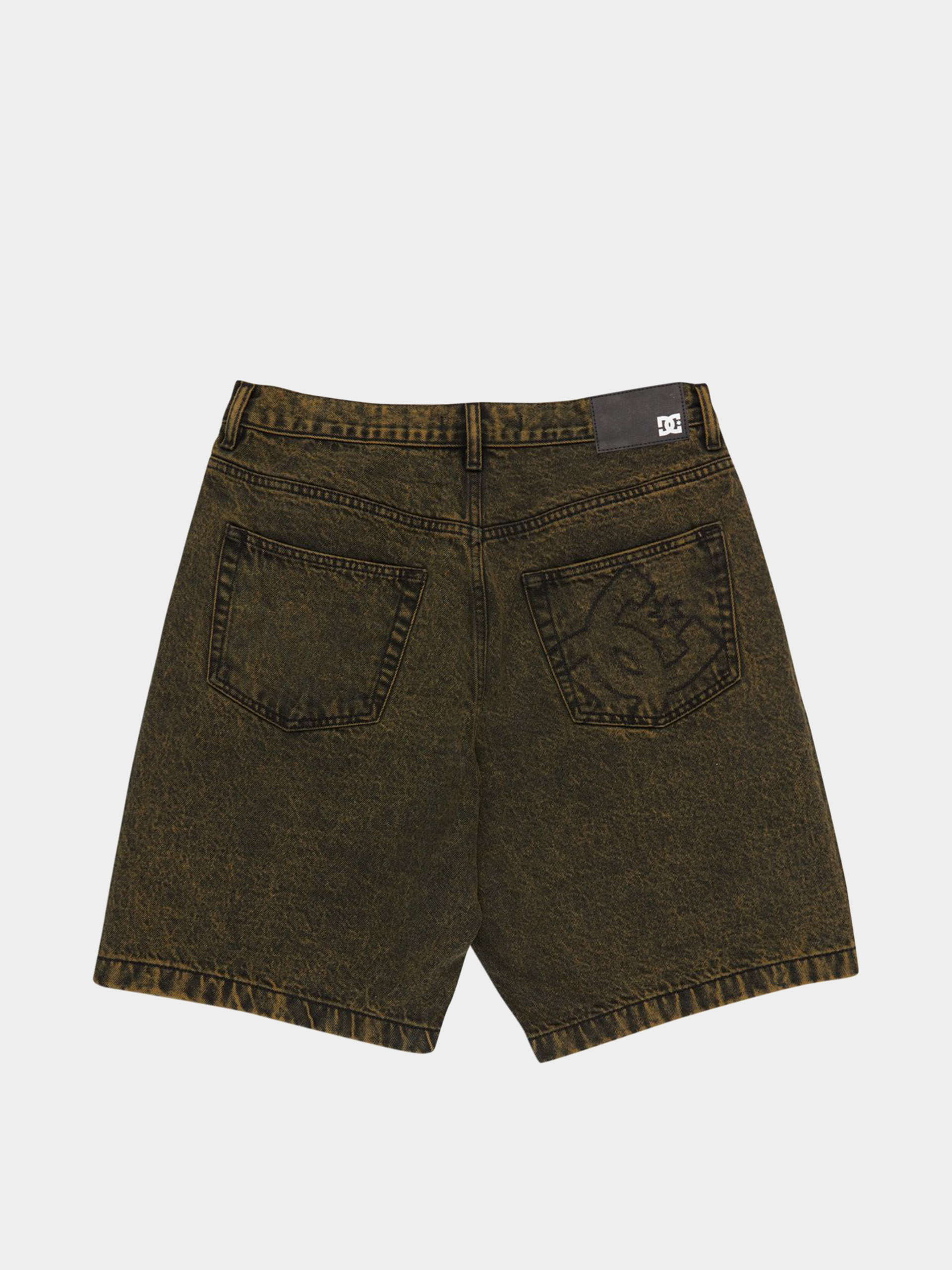 DC Baggy Denim Rövidnadrág (golden olive)