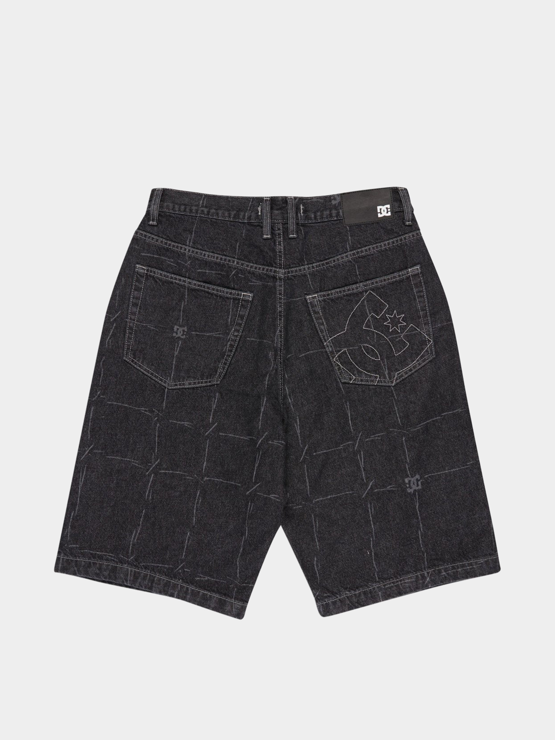 DC Baggy Denim Rövidnadrág (wired 32 black)