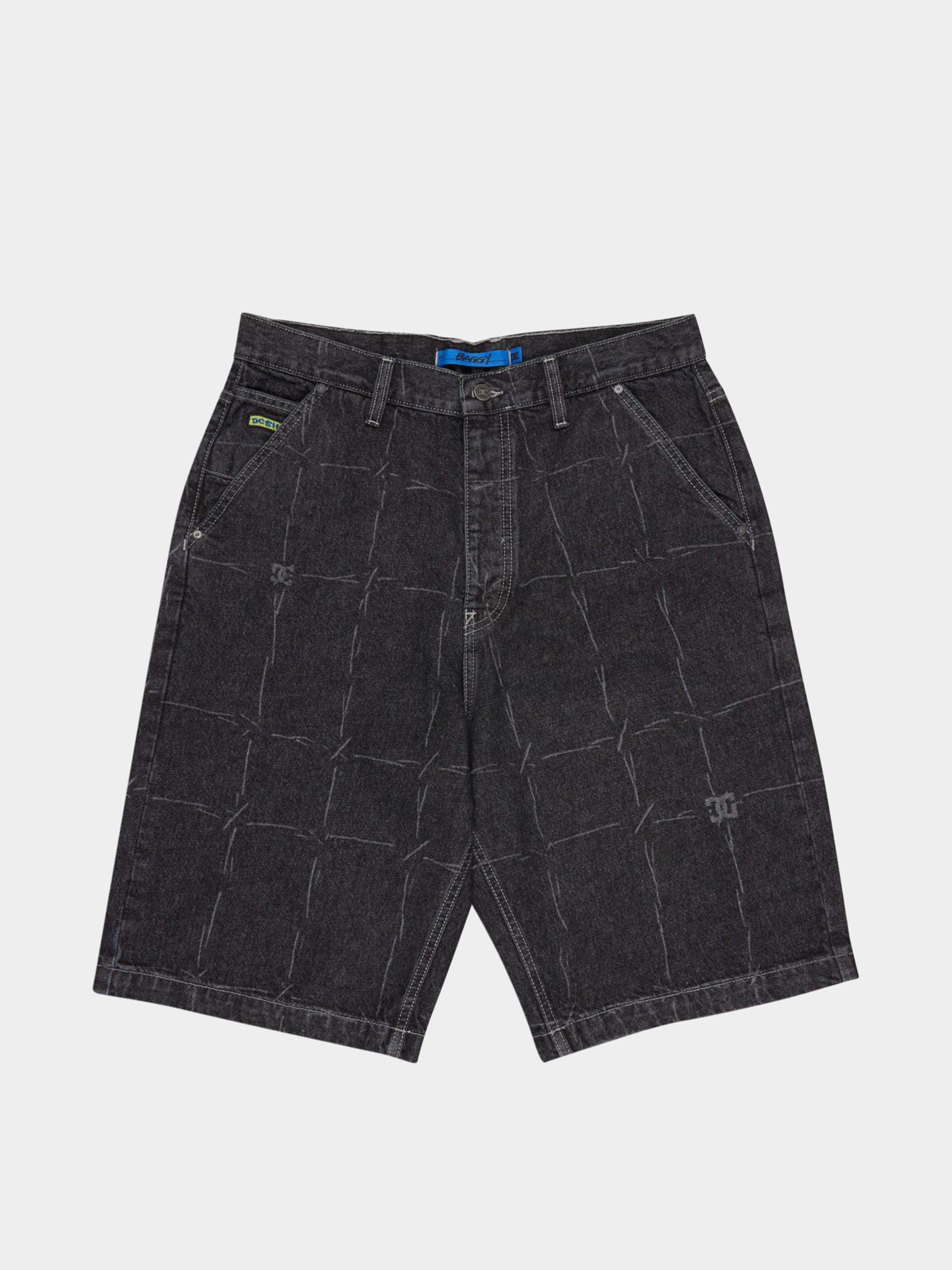 DC Baggy Denim Rövidnadrág (wired 32 black)