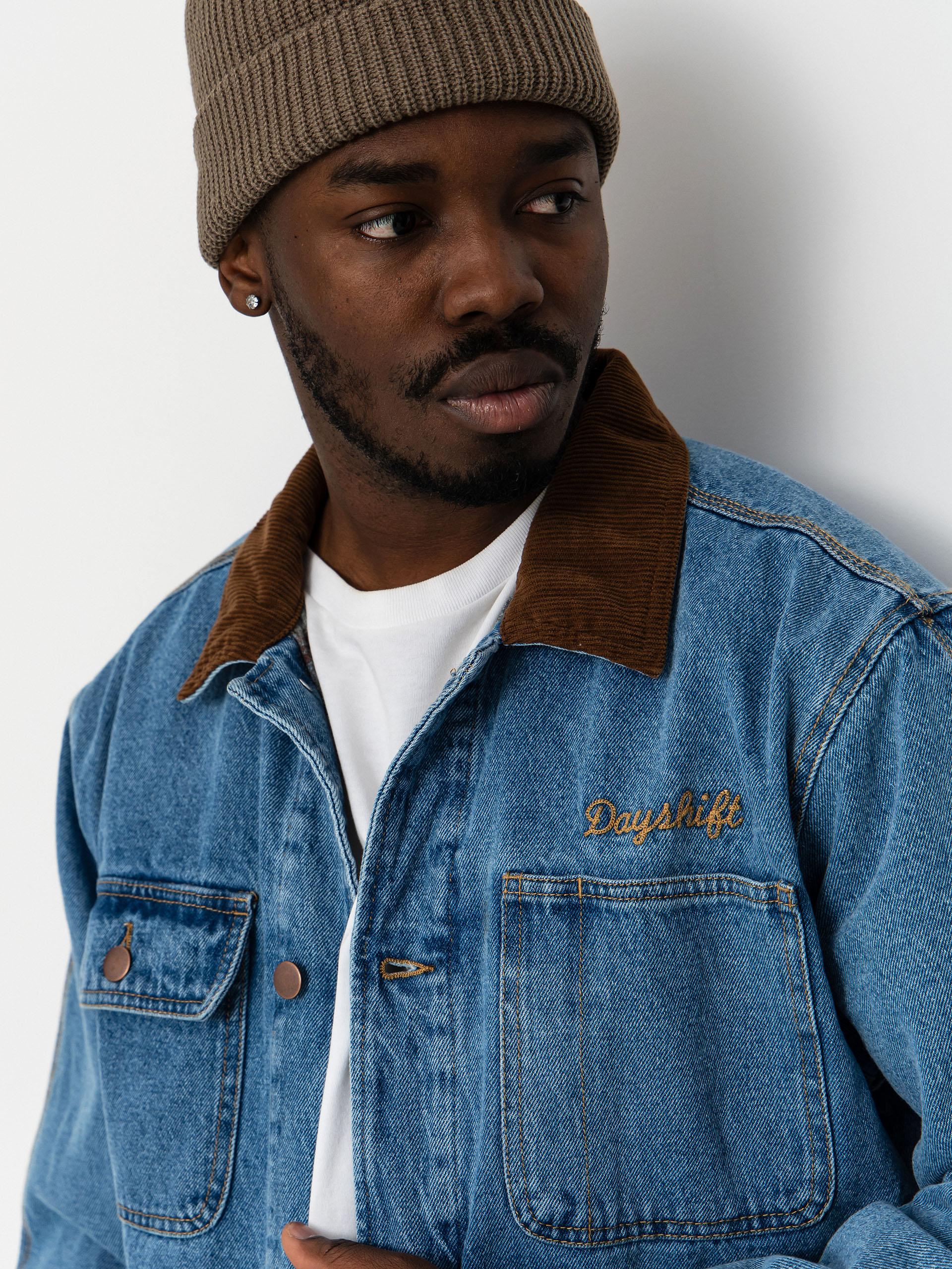 RVCA Post Dayshift Dzseki (blue collar)