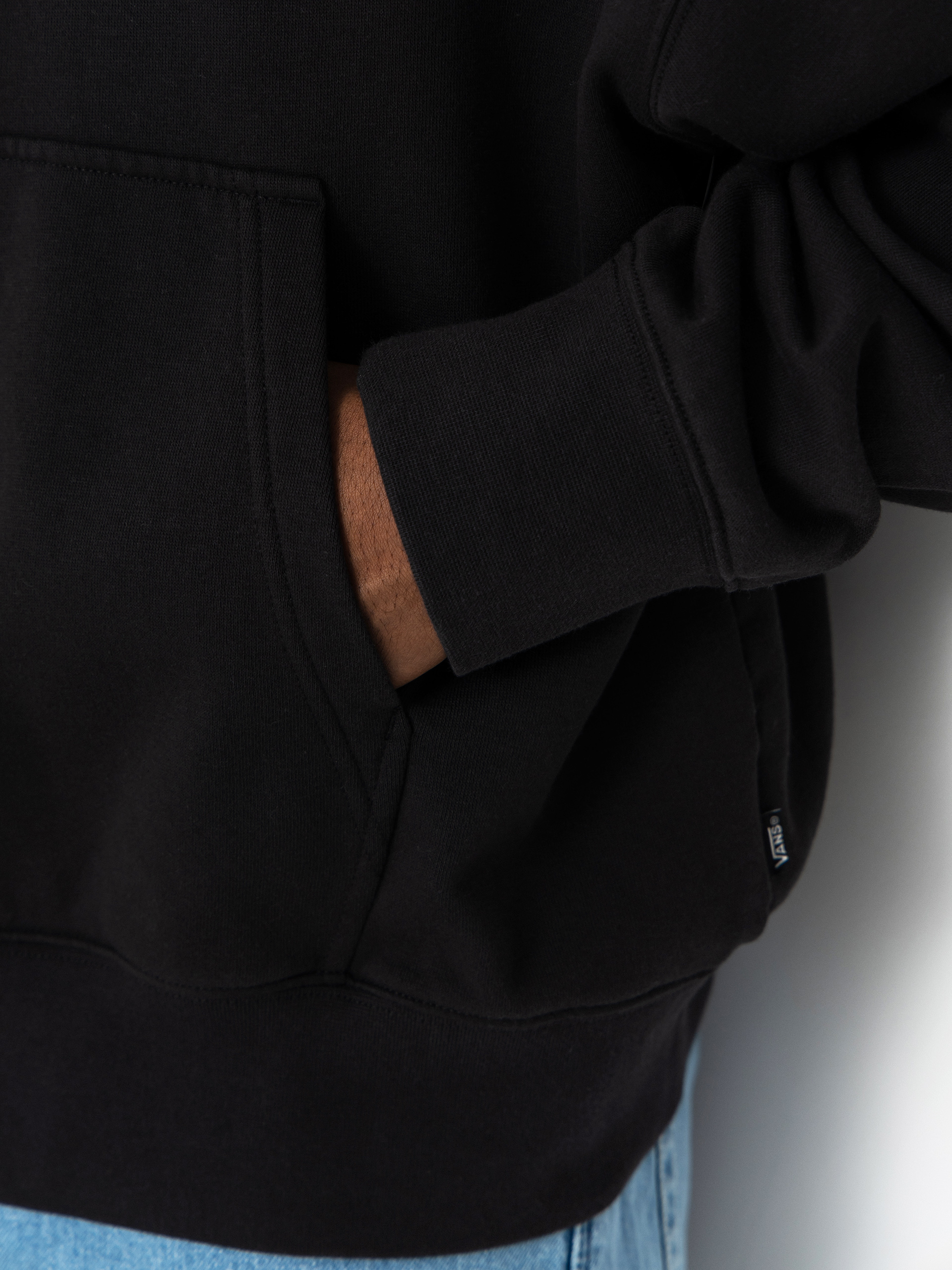 Vans Stacked Hi HD Kapucnis pulóver (black/white)