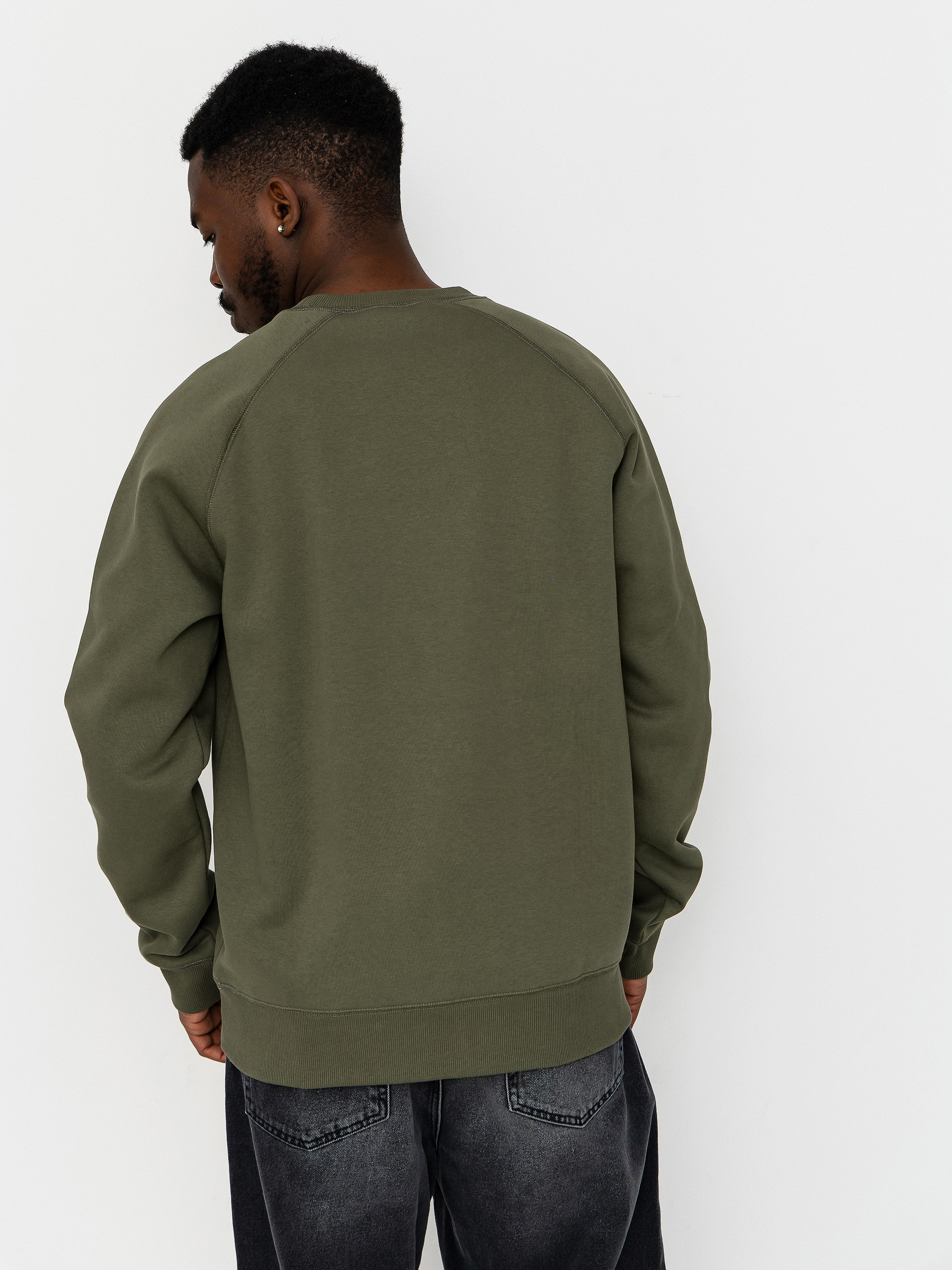 Pulóver Carhartt WIP Chase (leaf/gold)