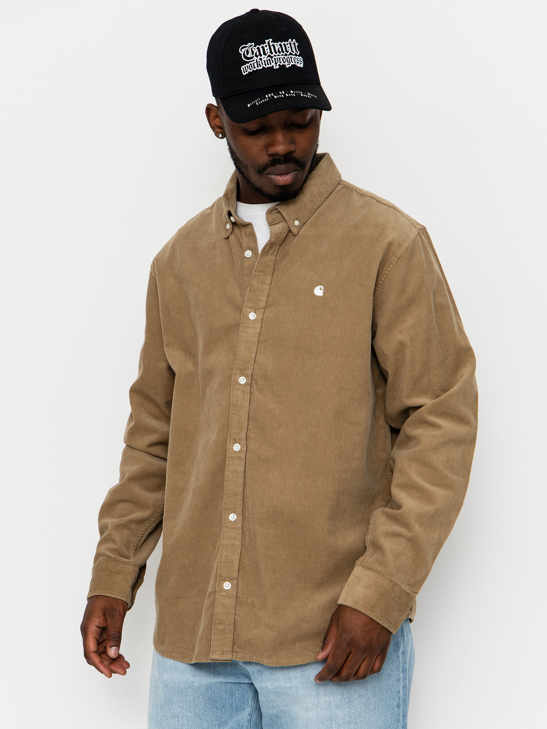 Ing Carhartt WIP Madison Fine Cord (iroko/wax)