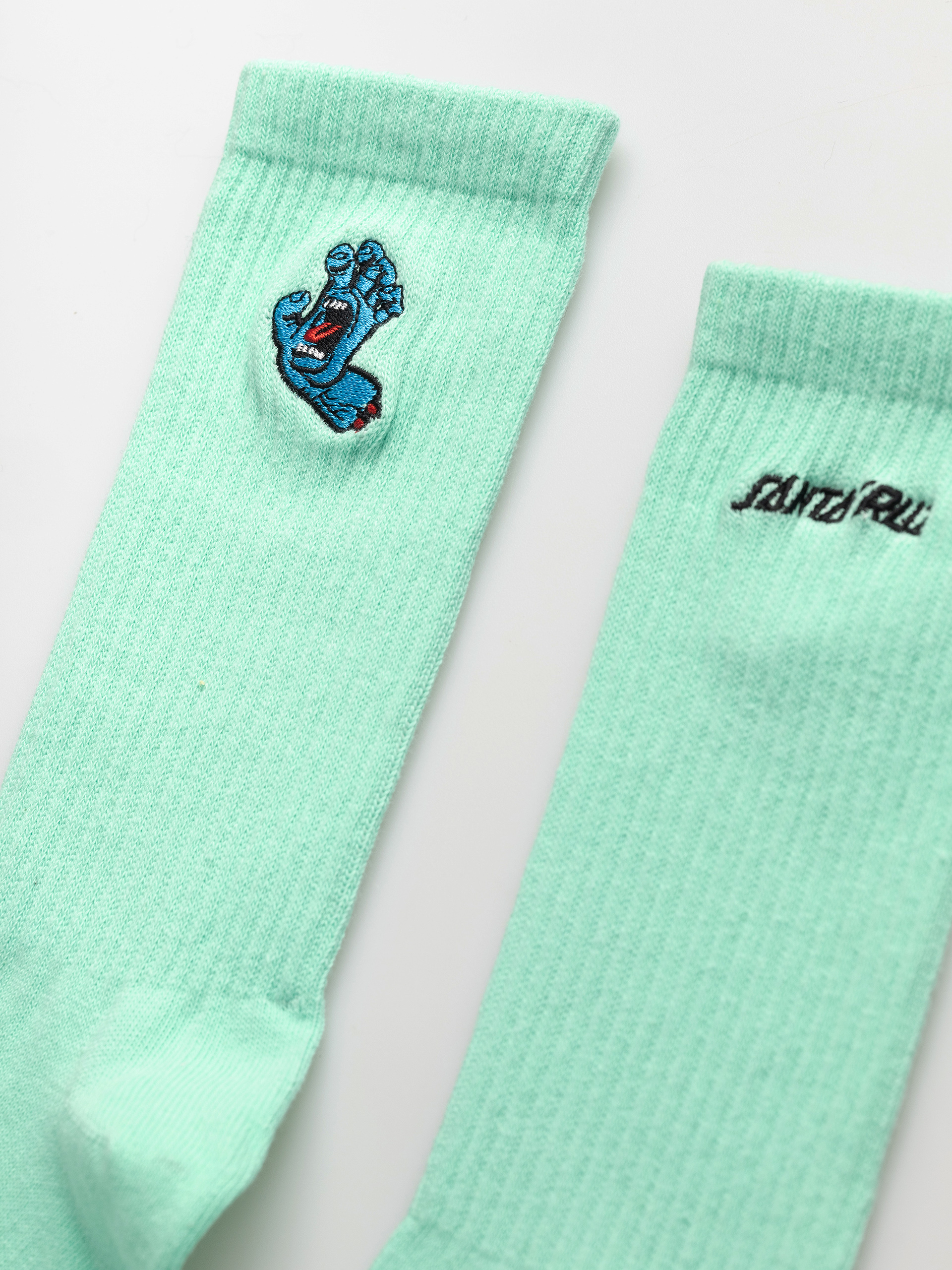 Santa Cruz Screaming Mini Hand Zokni (mint)