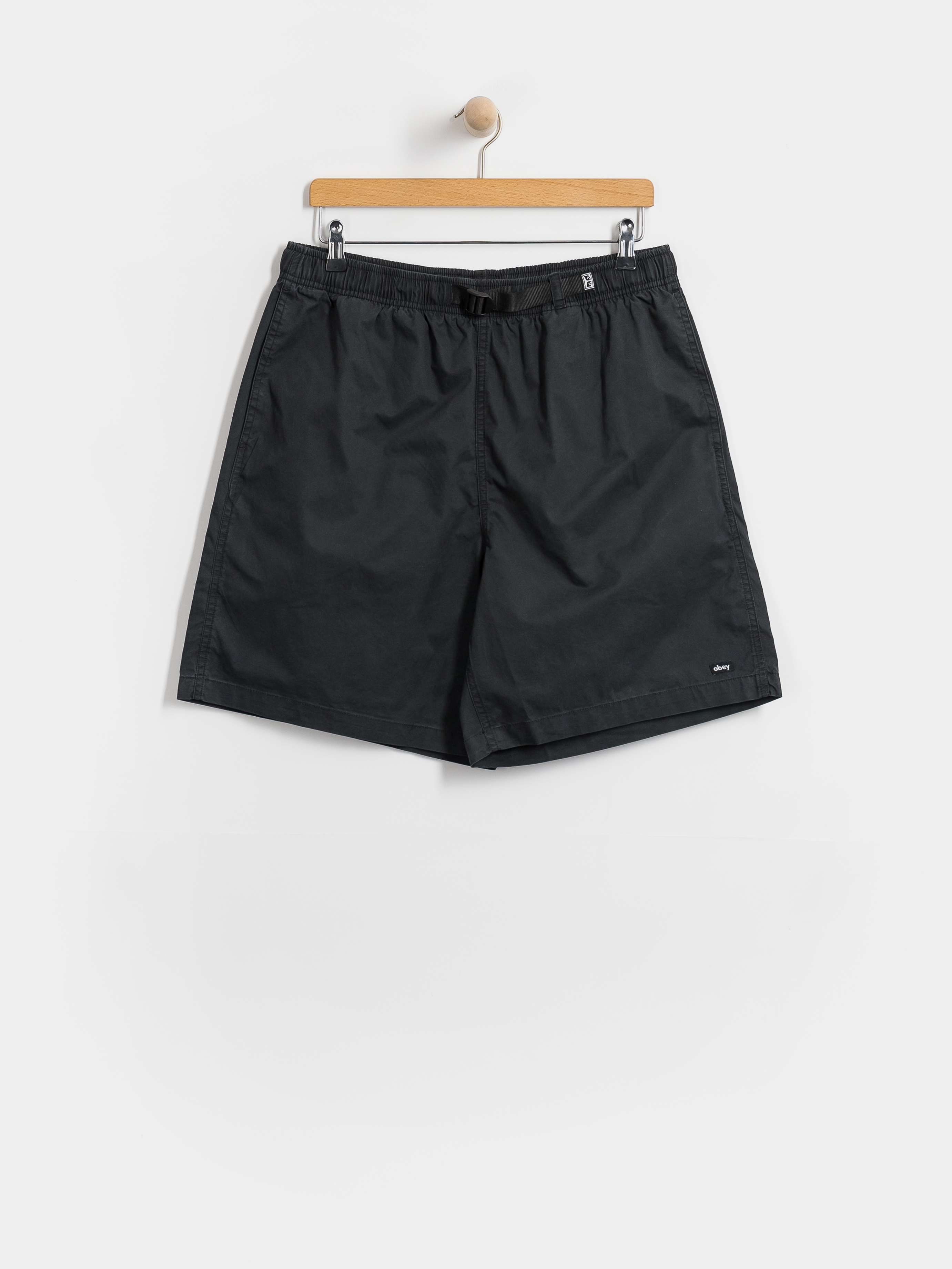 OBEY Easy Trail Rövidnadrág (black faded wash)