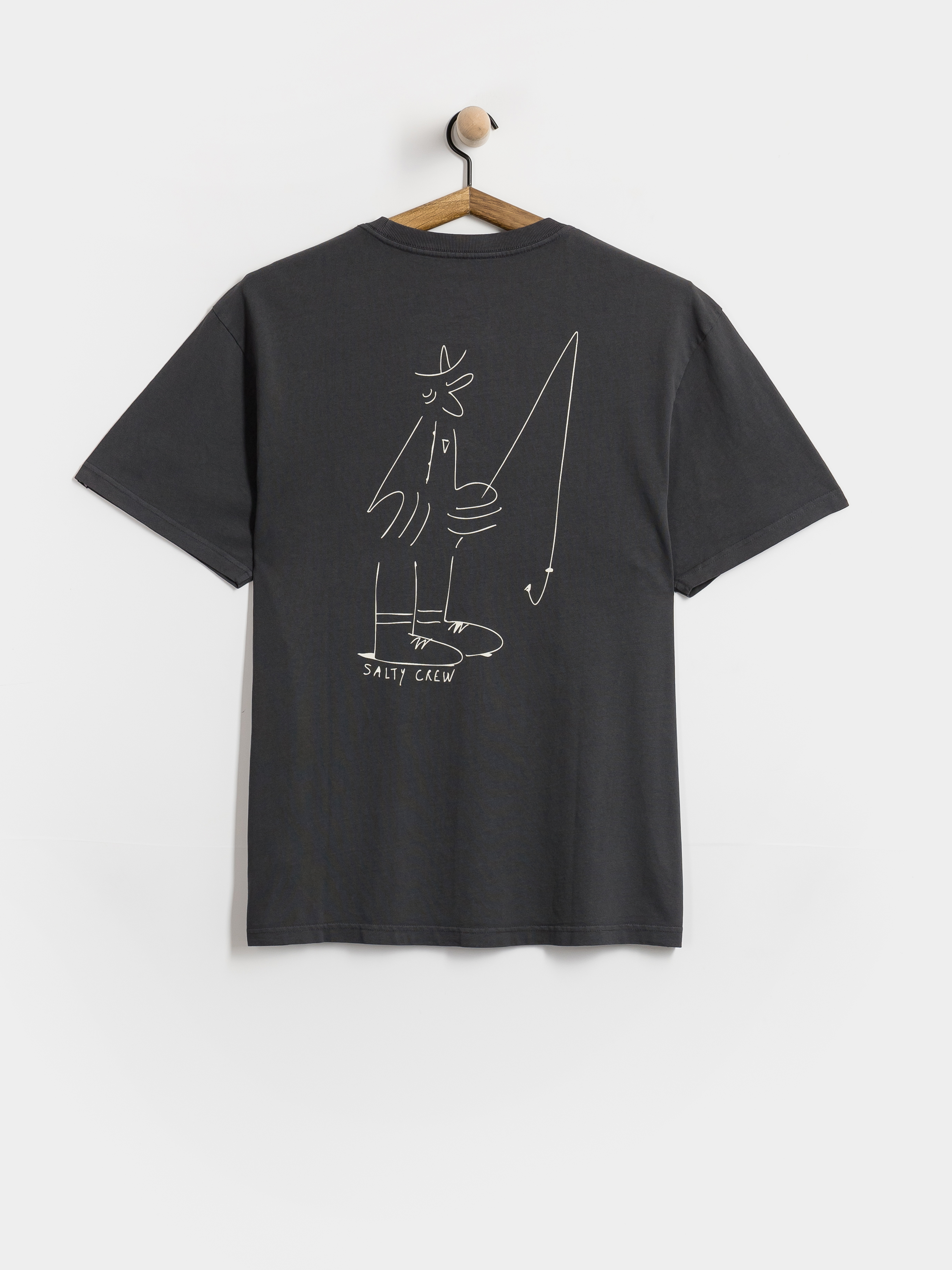 Salty Crew Swivel Lb Póló (pirate black)