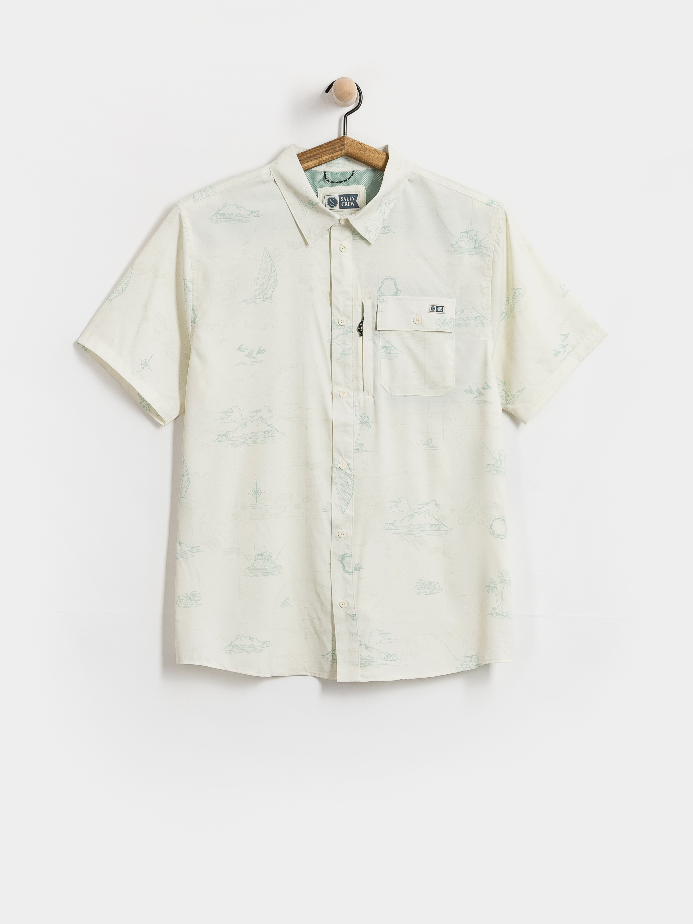 Salty Crew Flagship Uv Button Up Ing