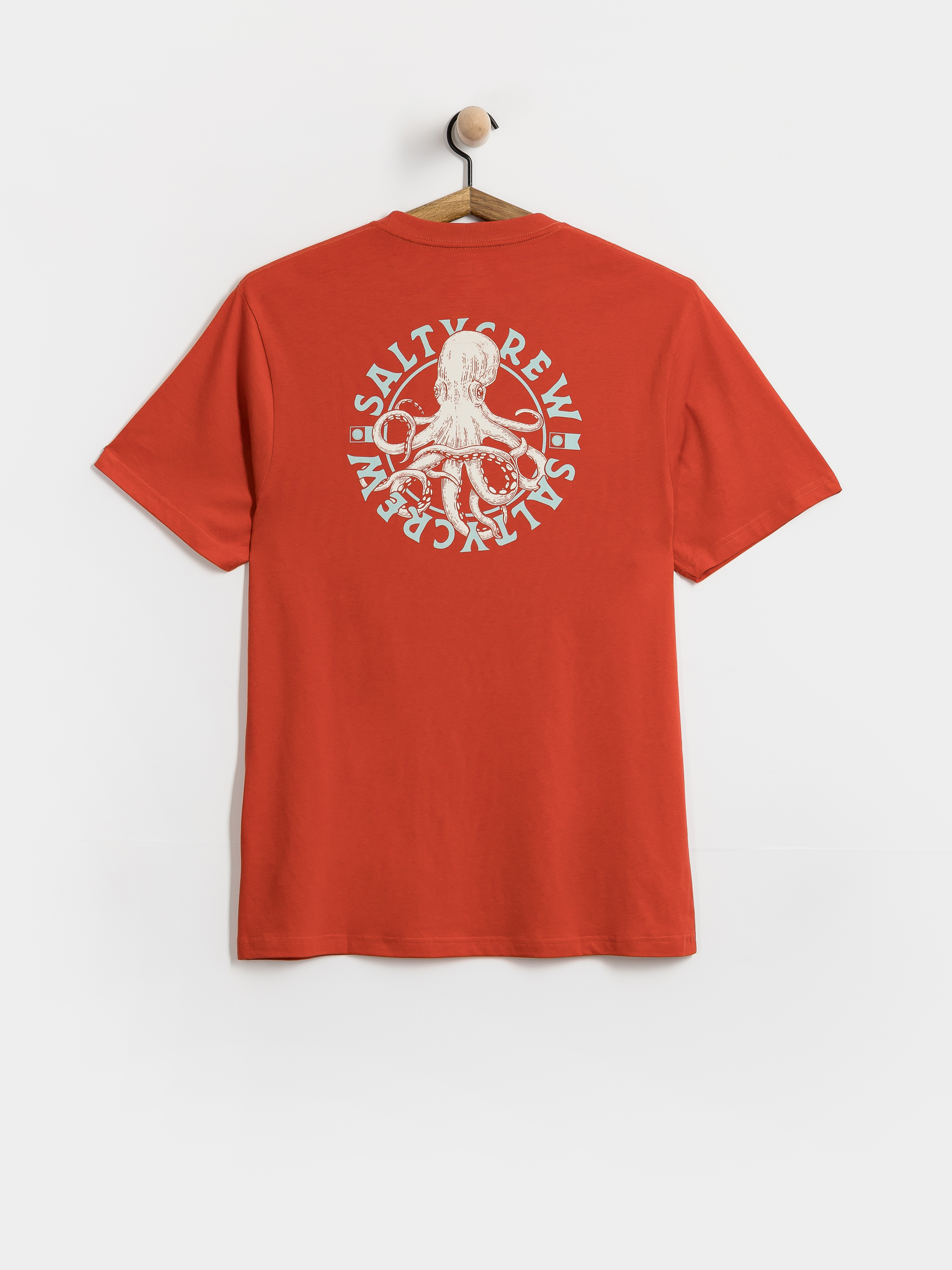 Salty Crew Tentacles Póló (washed red)