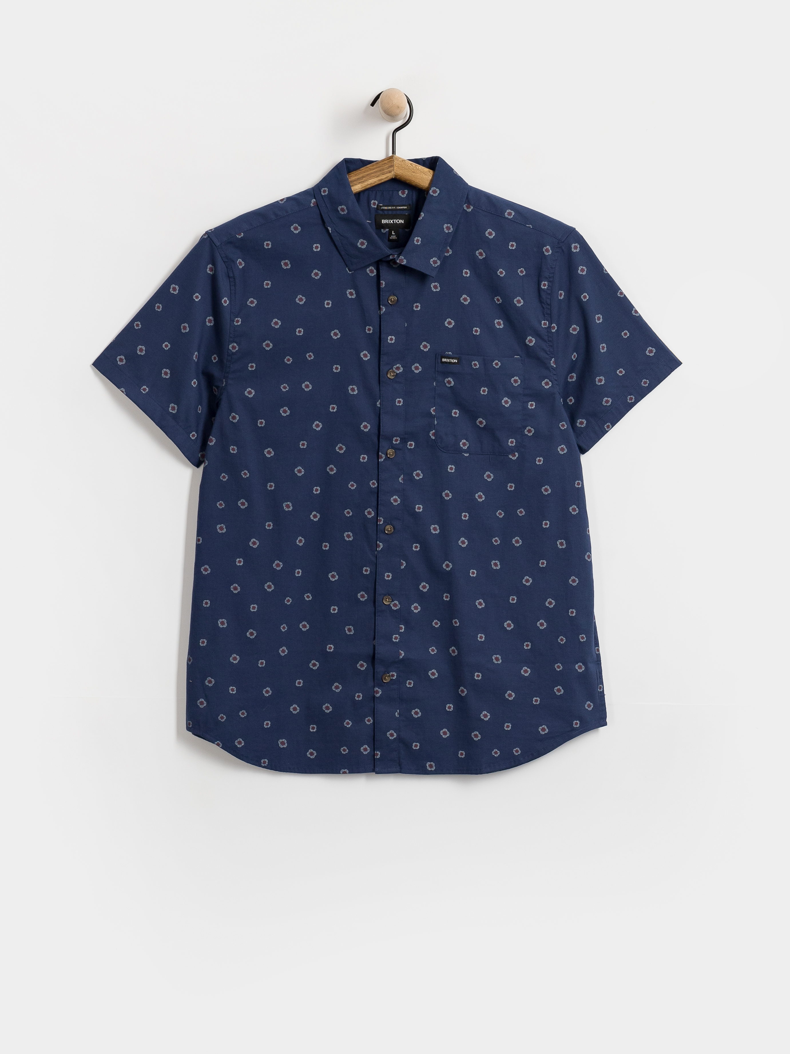 Brixton Charter Print Ing (midnight blue geo)