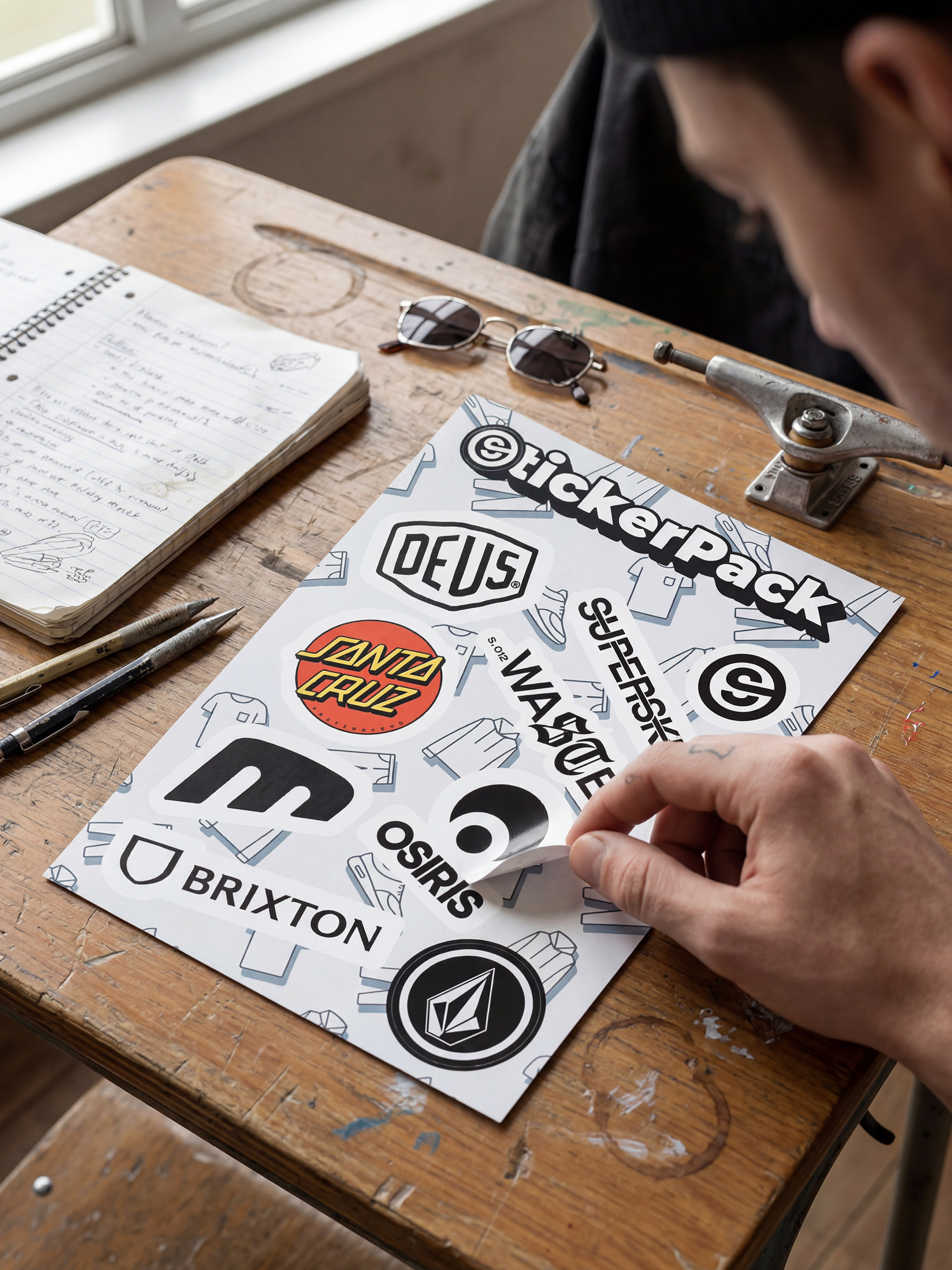 Matricák Supersklep Sticker Pack (street)