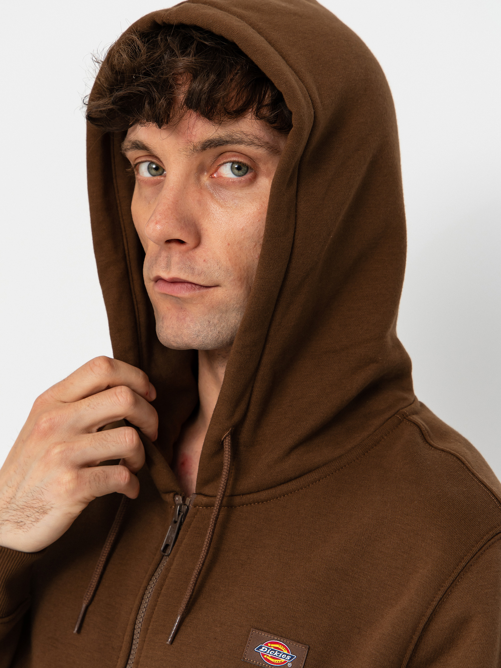 Dickies Oakport ZHD Kapucnis pulóver (timber brown)