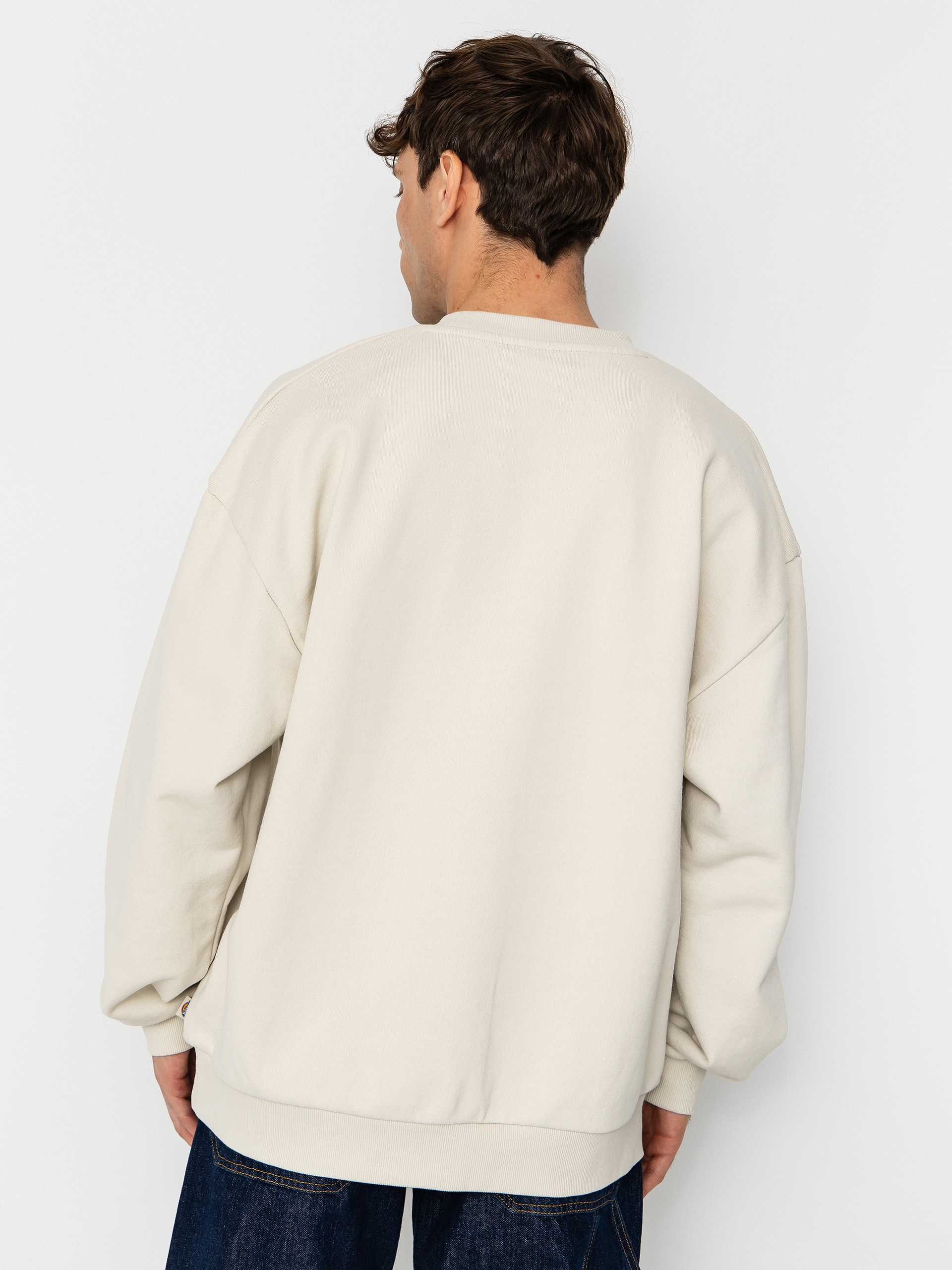 Pulóver Dickies X Harley Davidson Boxy Crew (bone)