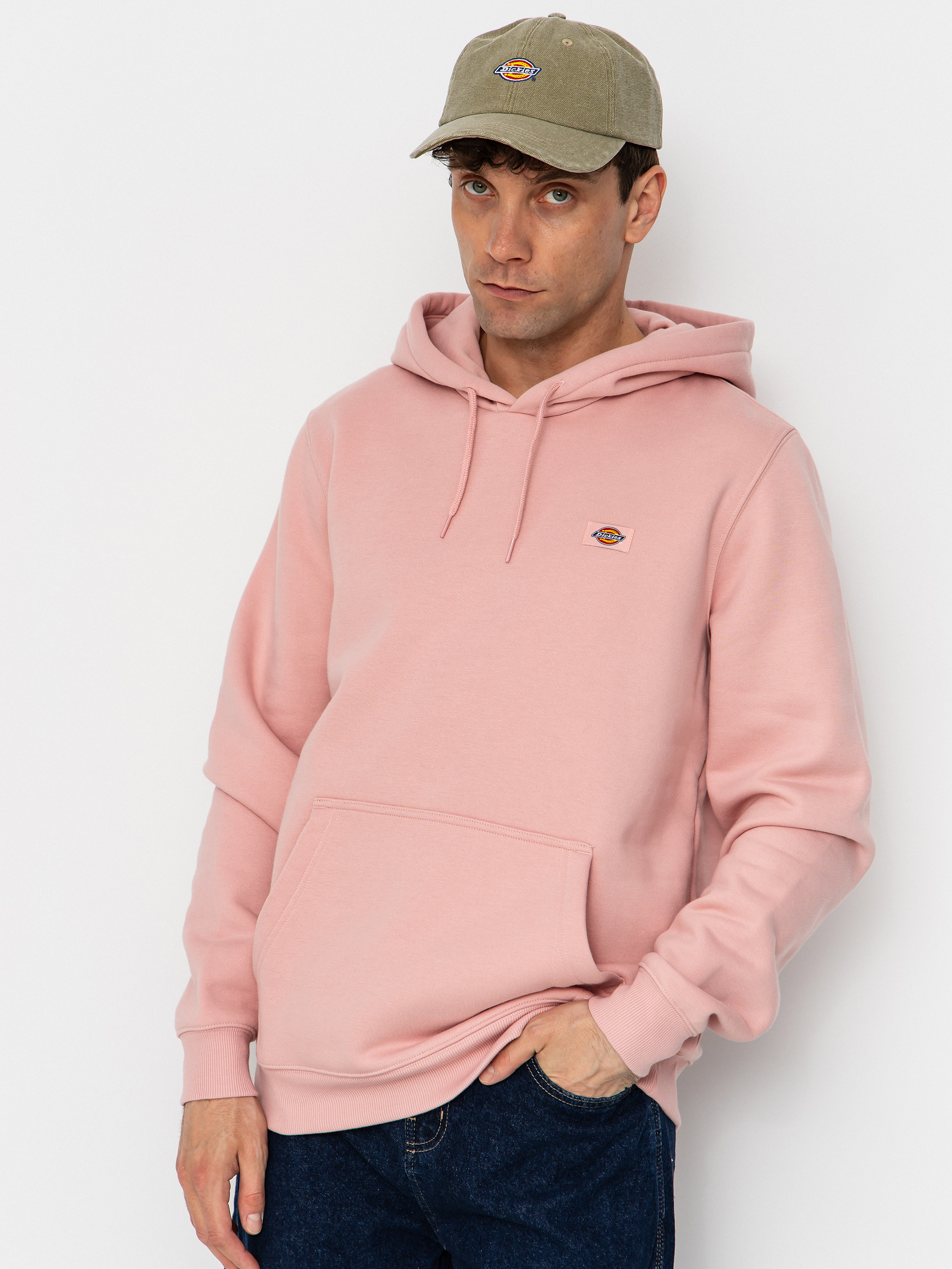 Dickies Oakport HD Kapucnis pulu00f3ver (bridal rose)
