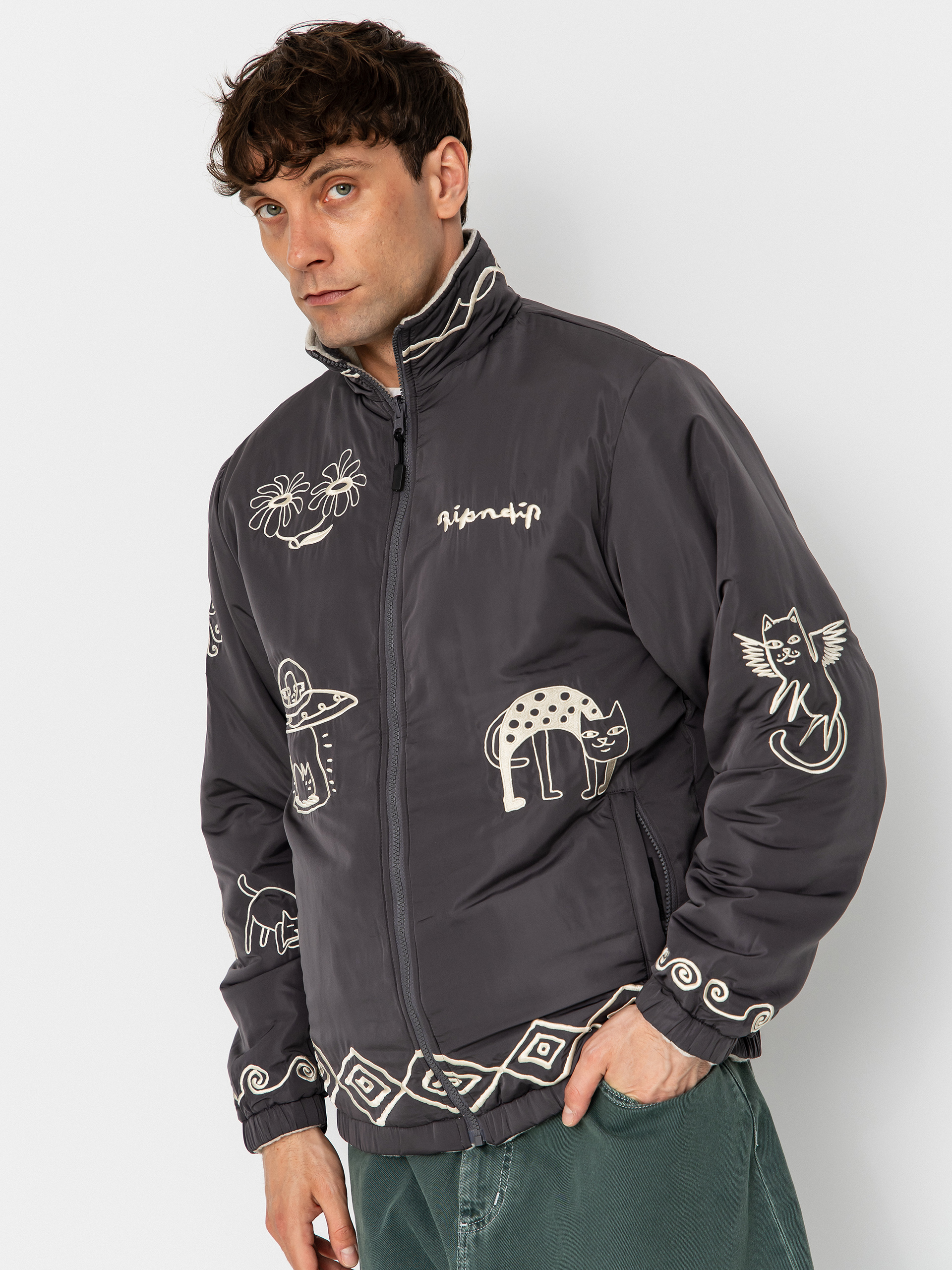 RipNDip Blonded Reversible Dzseki (black)