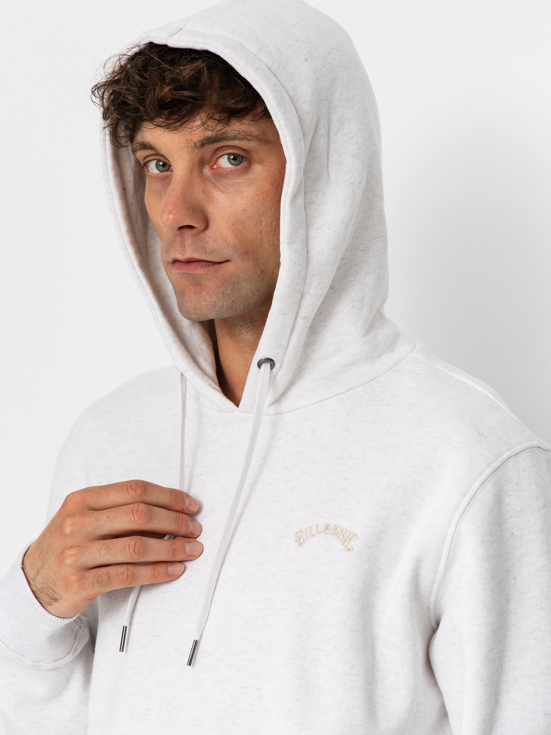 Billabong Arch HD Kapucnis pulóver (oatmeal heather)