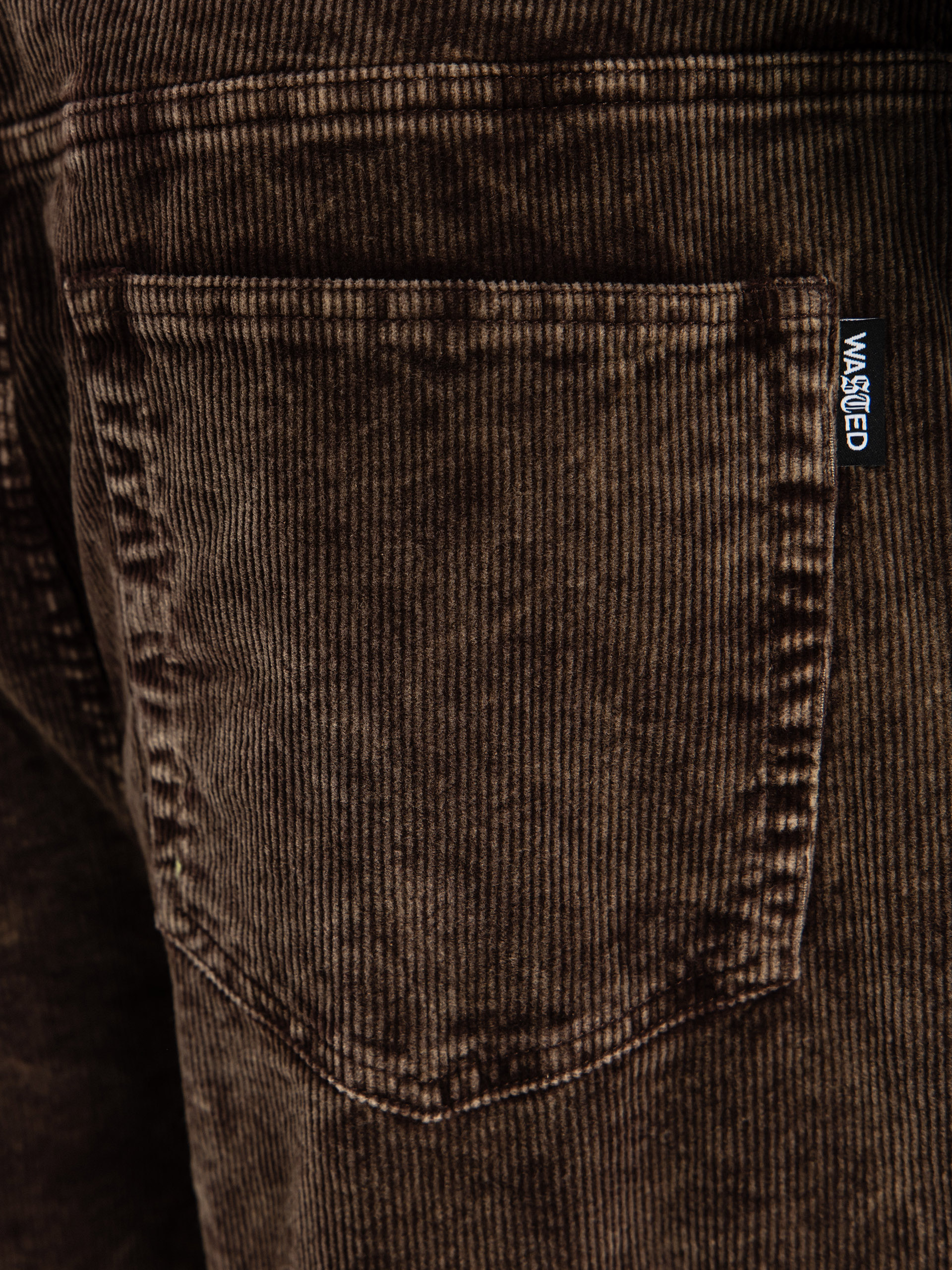 Wasted Paris Faded Corduroy Casper Kisnadrág (faded brown)
