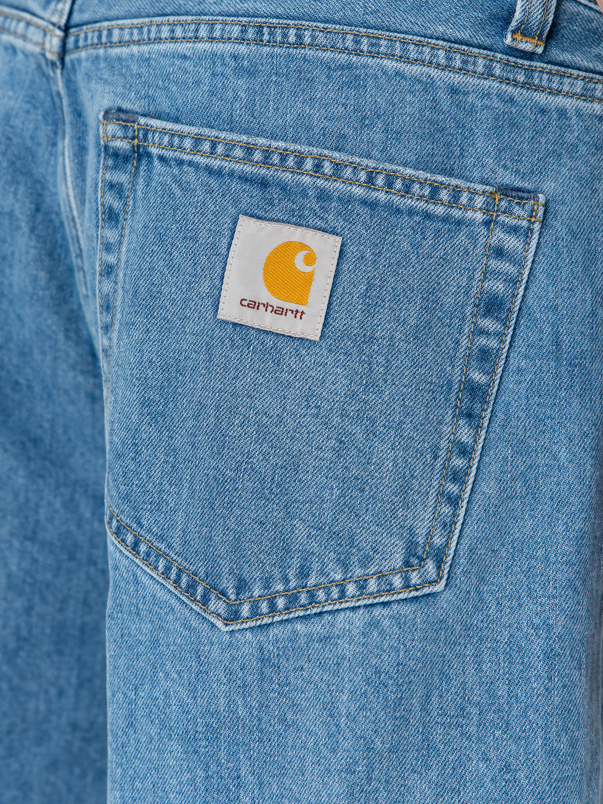 Rövidnadrág Carhartt WIP Langdon (blue stone bleached)
