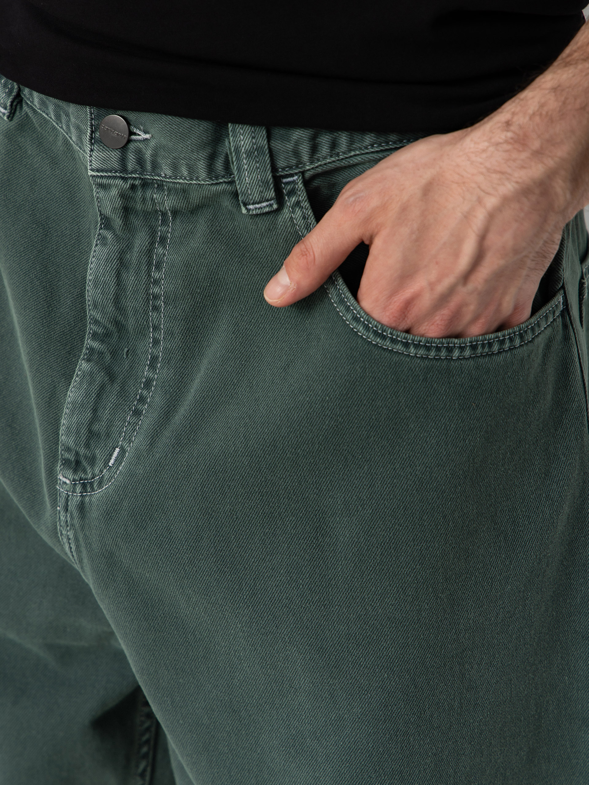 Carhartt WIP Brandon Kisnadrág (velvet green)