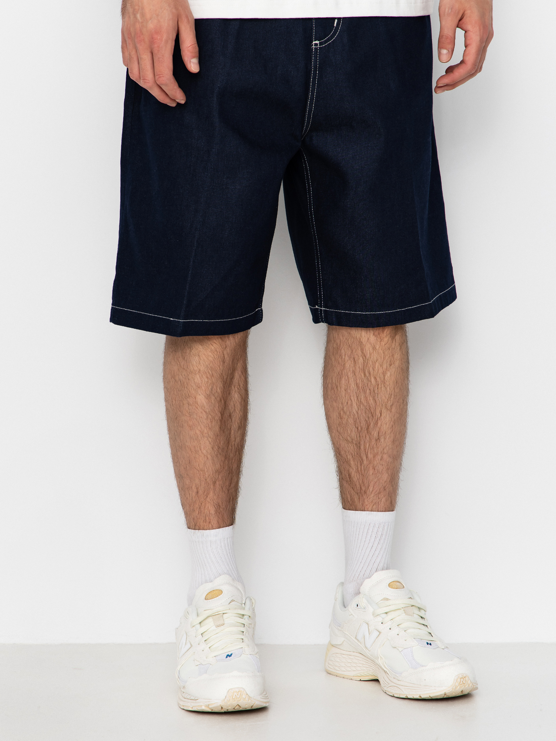 Rövidnadrág Carhartt WIP Brandon (blue rigrid)